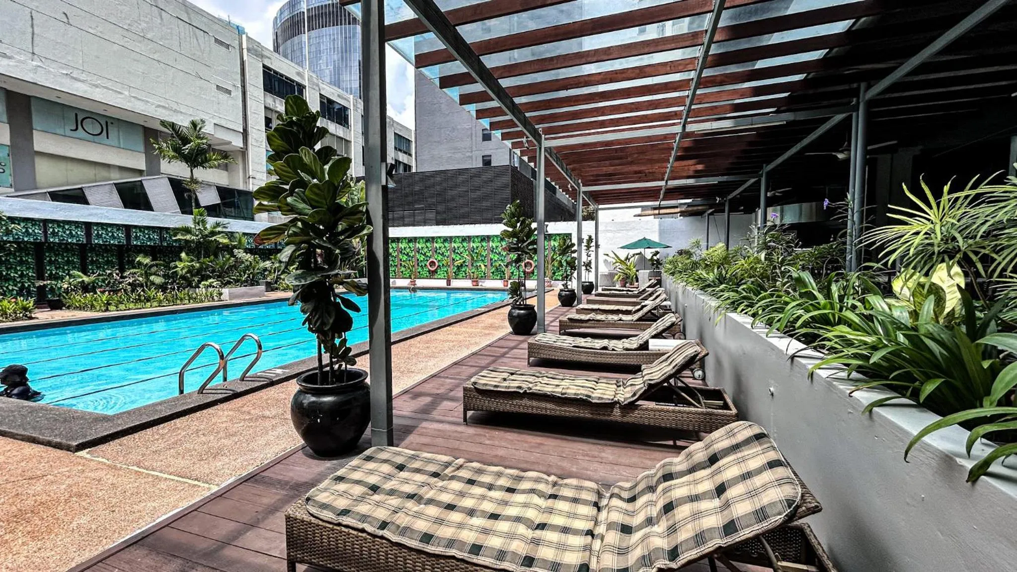 Swimming pool in The Federal Kuala Lumpur