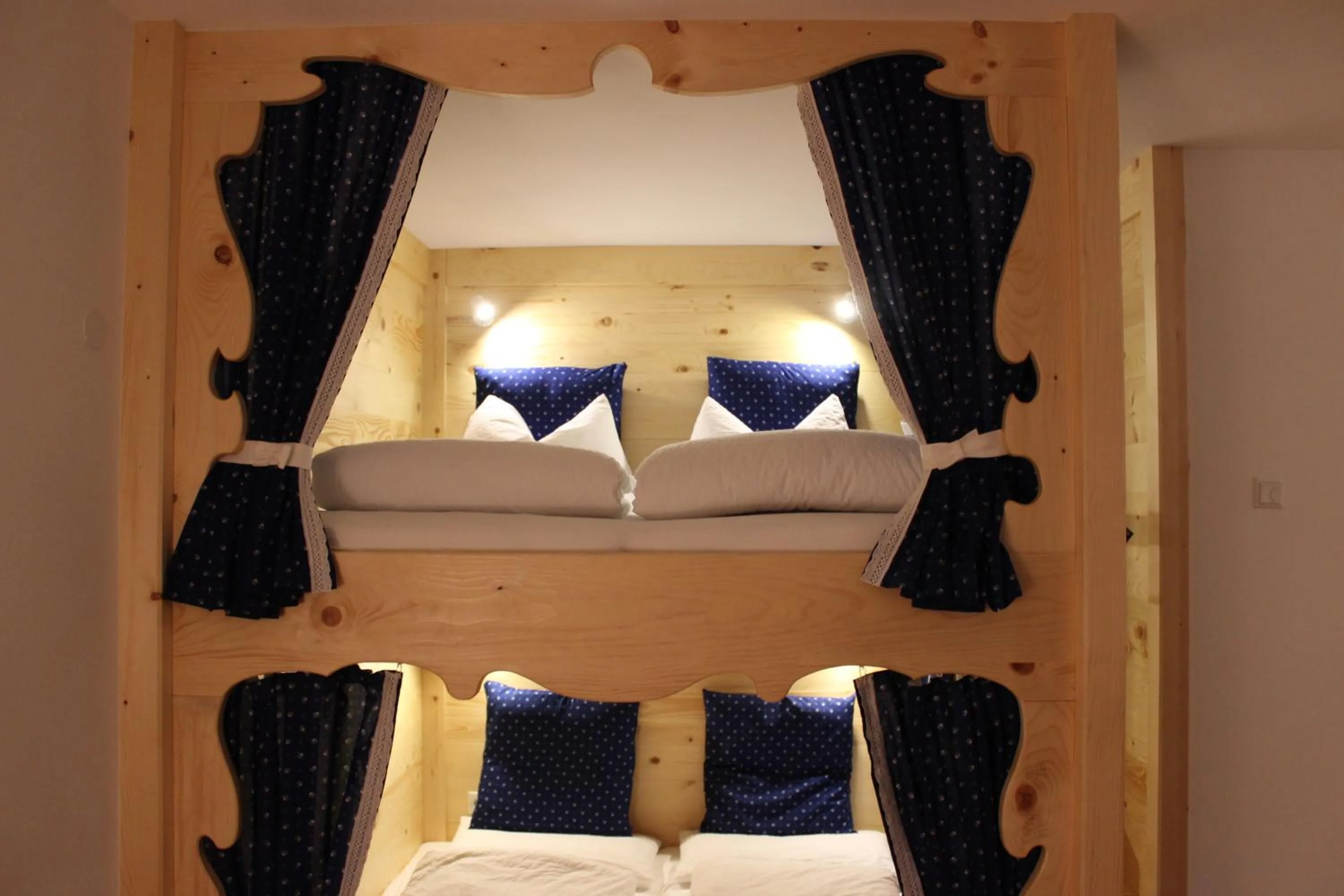 Bed in Apartment Plan Corones