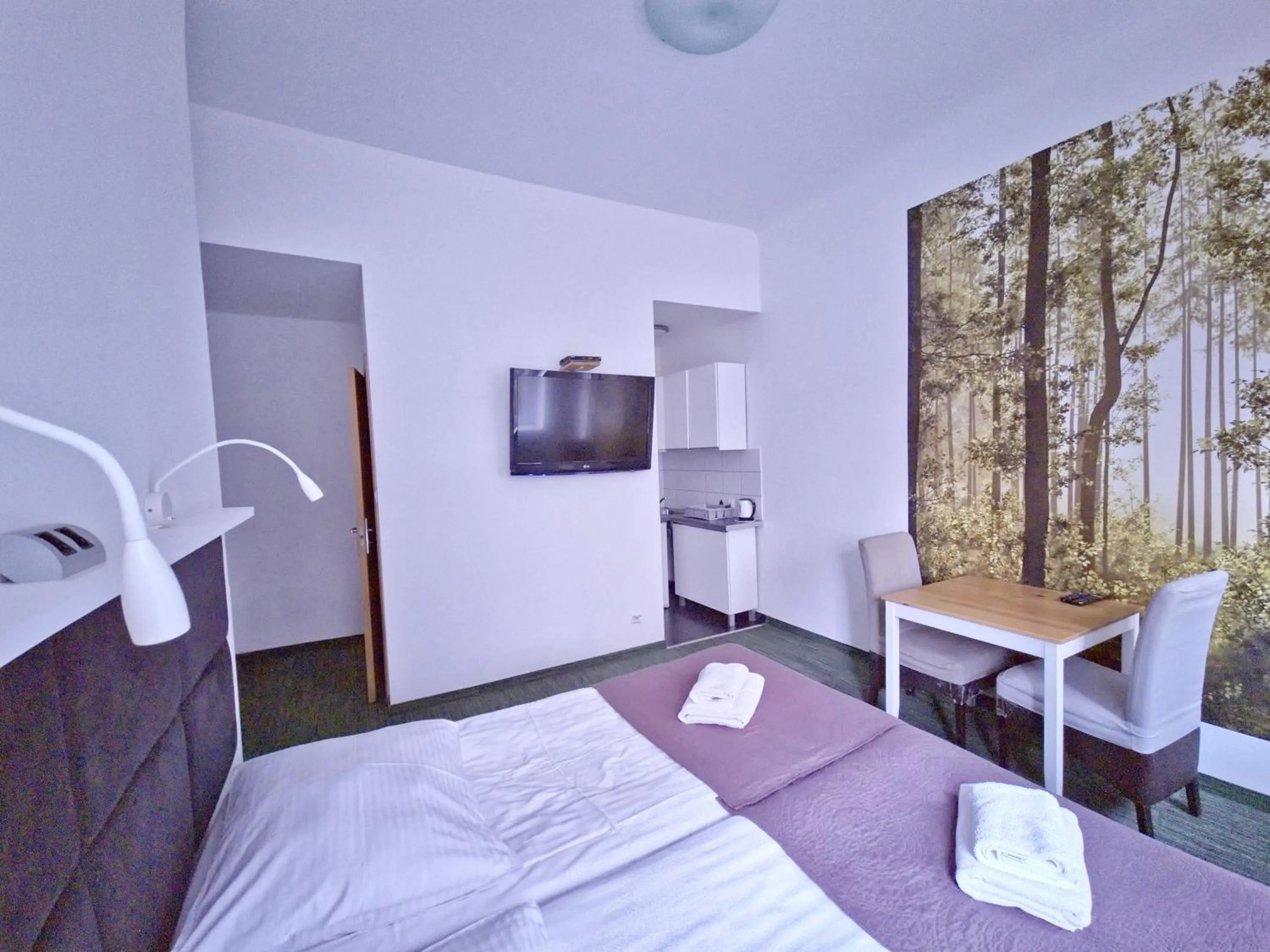 Photo of the whole room, Bed in Apartamenty Velvet