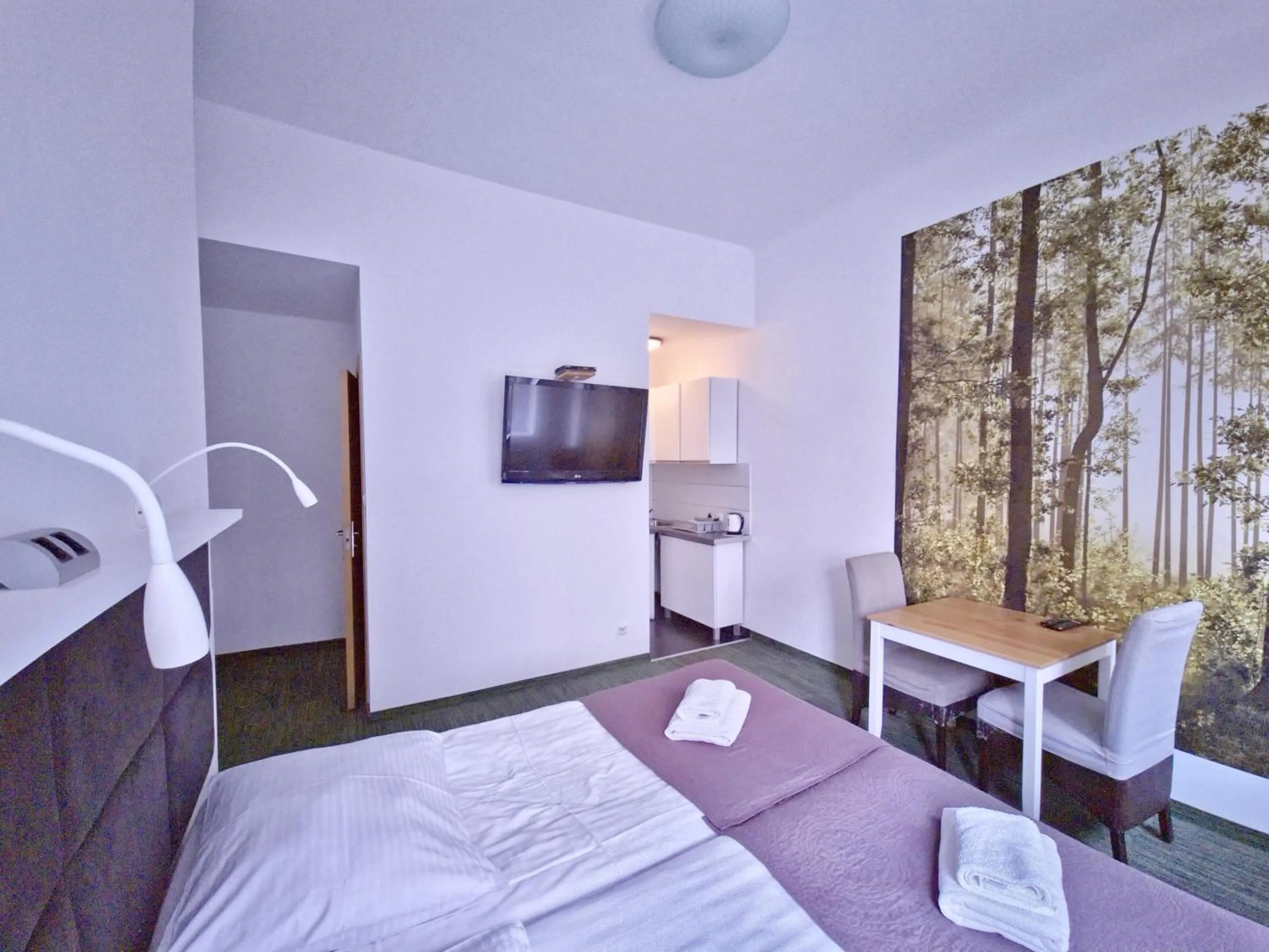 Photo of the whole room, Bed in Apartamenty Velvet