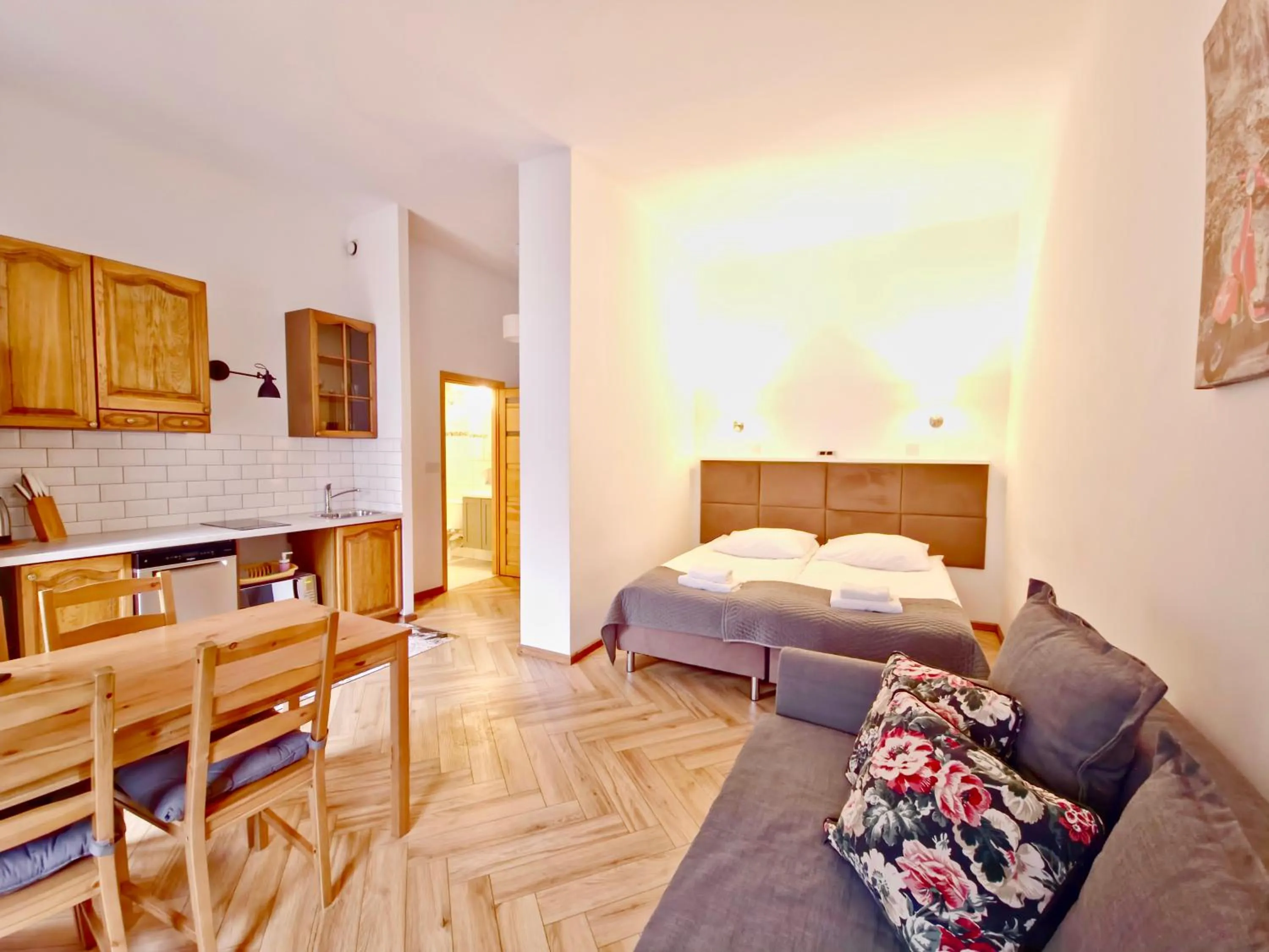 Photo of the whole room, Bed in Apartamenty Velvet