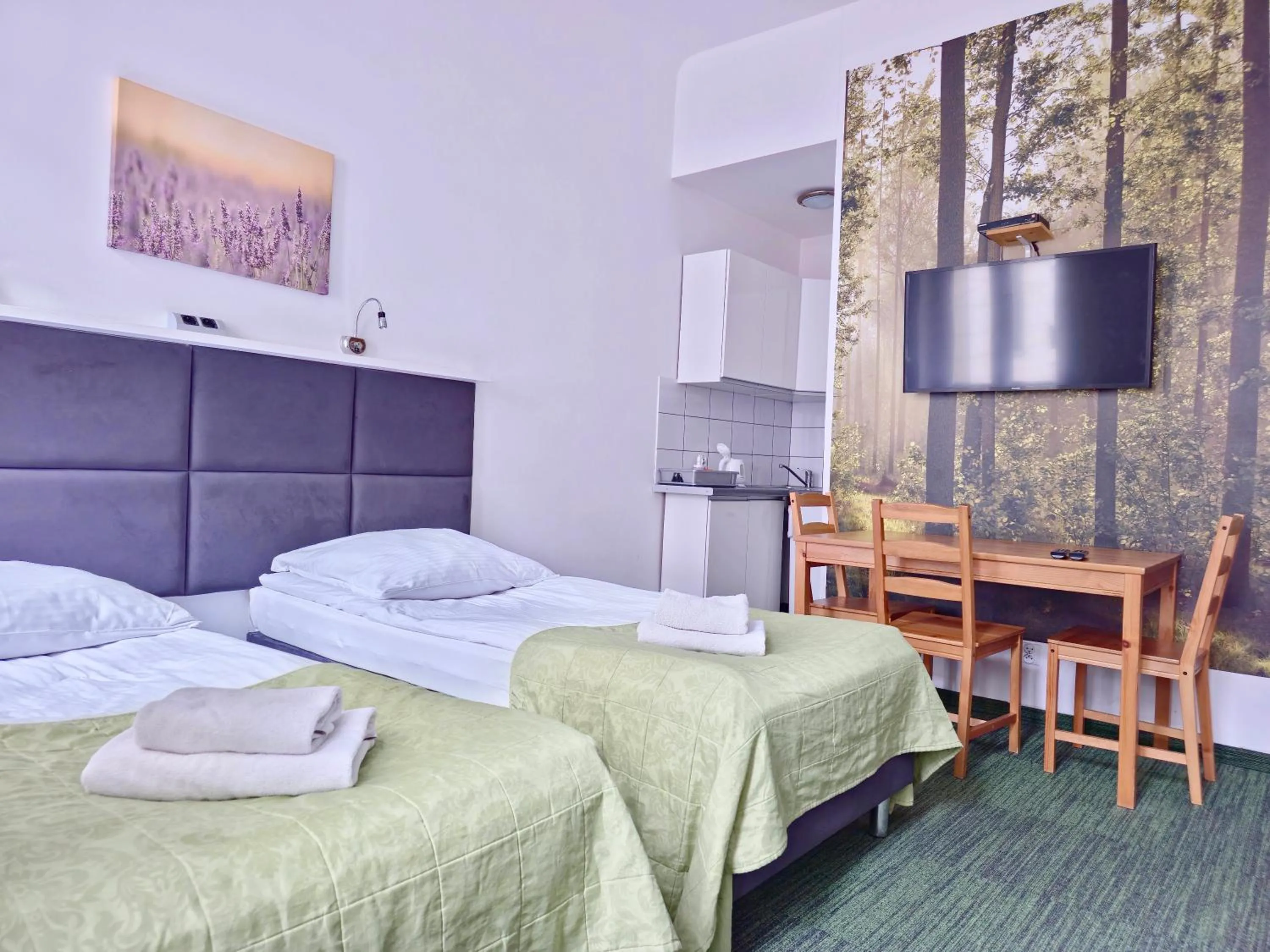 Photo of the whole room, Bed in Apartamenty Velvet