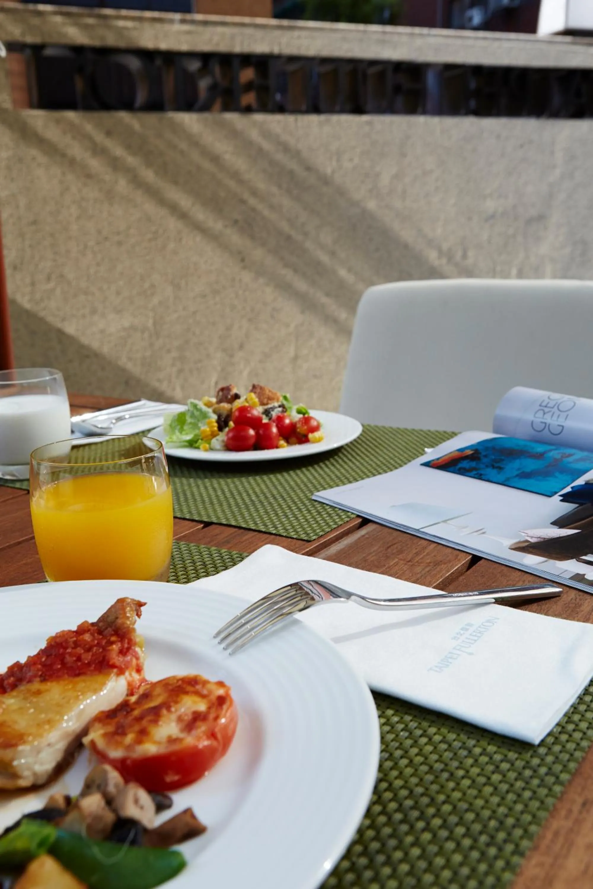 Garden in Taipei Fullerton Hotel-Maison North