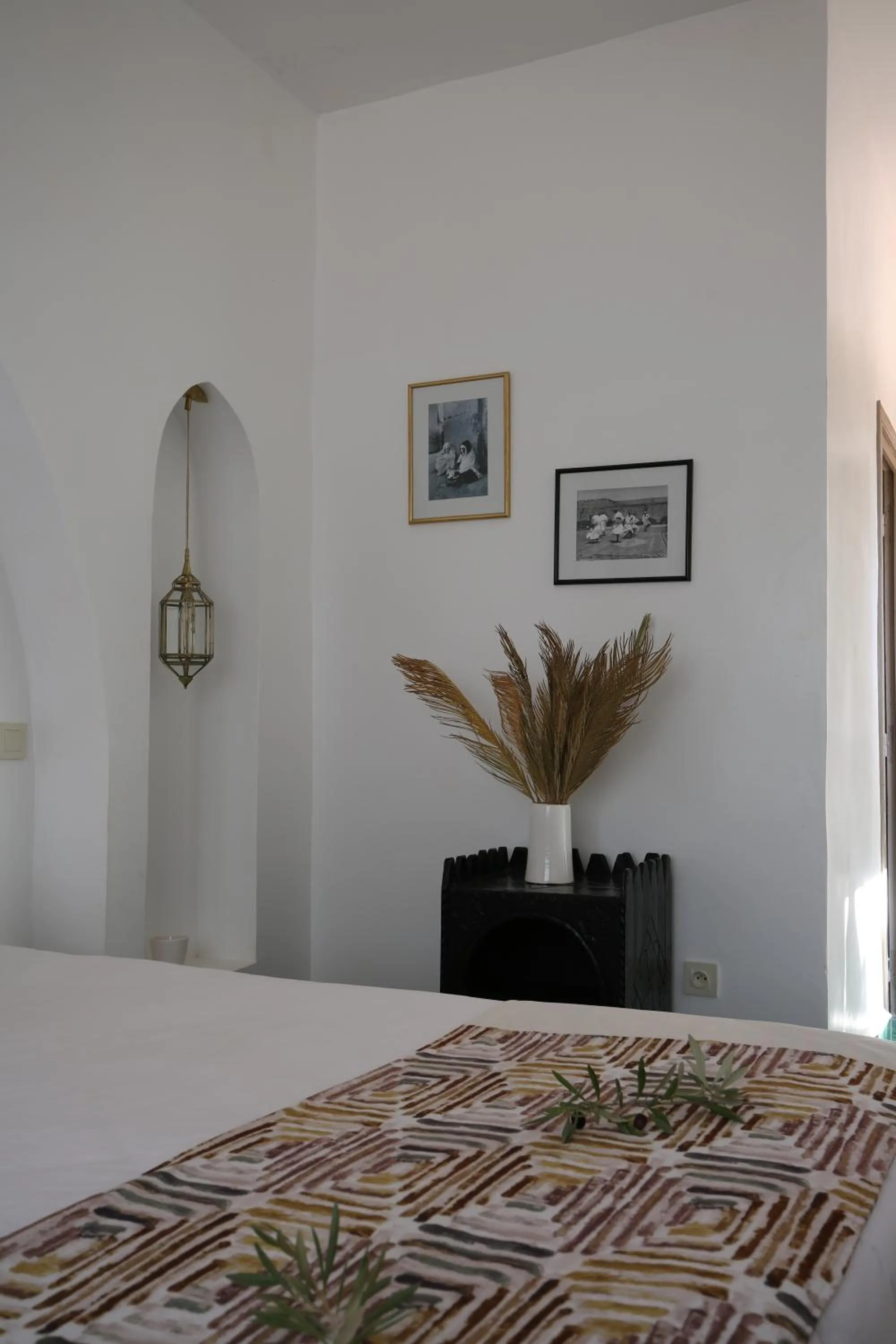 Bed in Ksar Shama - Atlas Mountain Escape