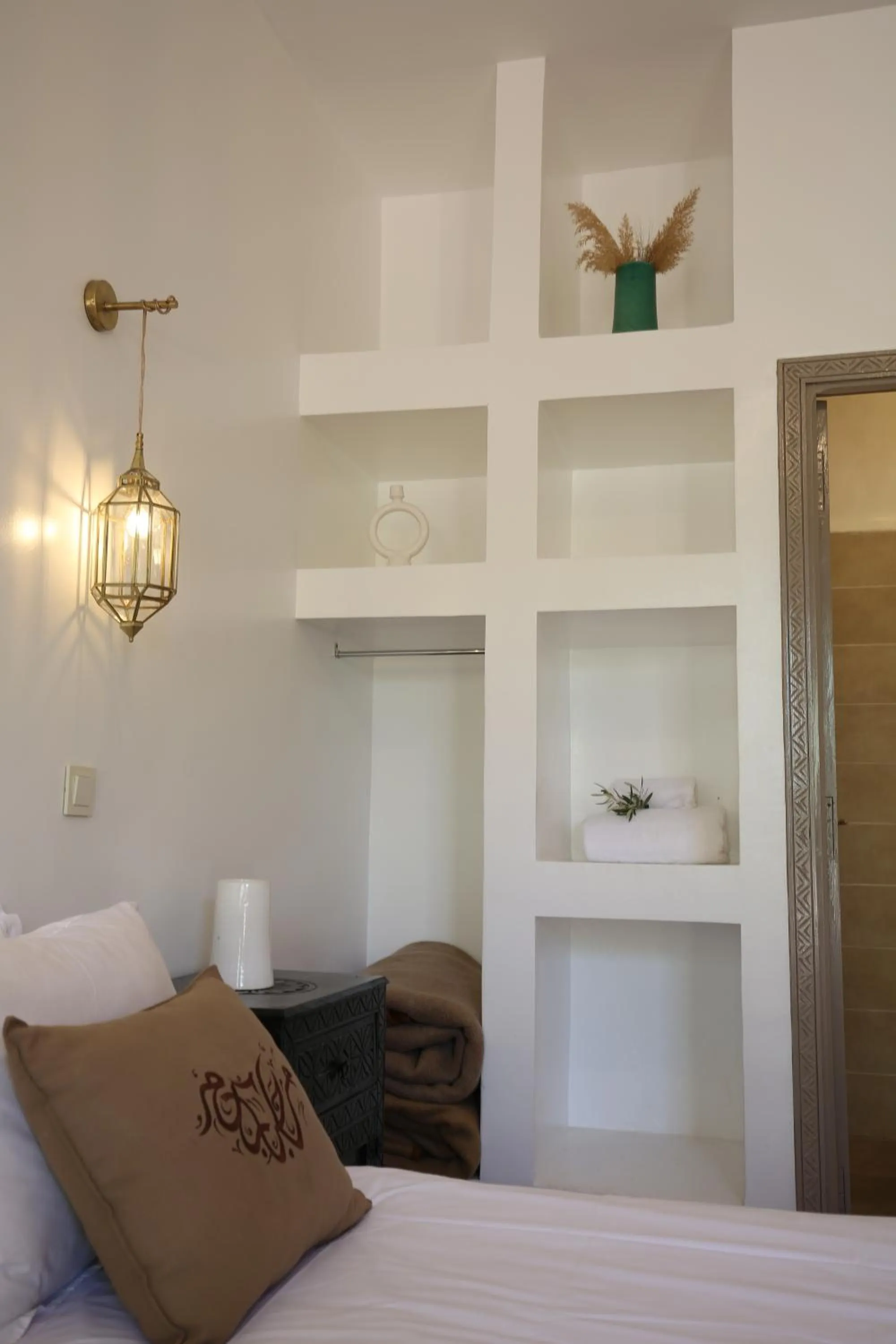 Bed in Ksar Shama - Atlas Mountain Escape