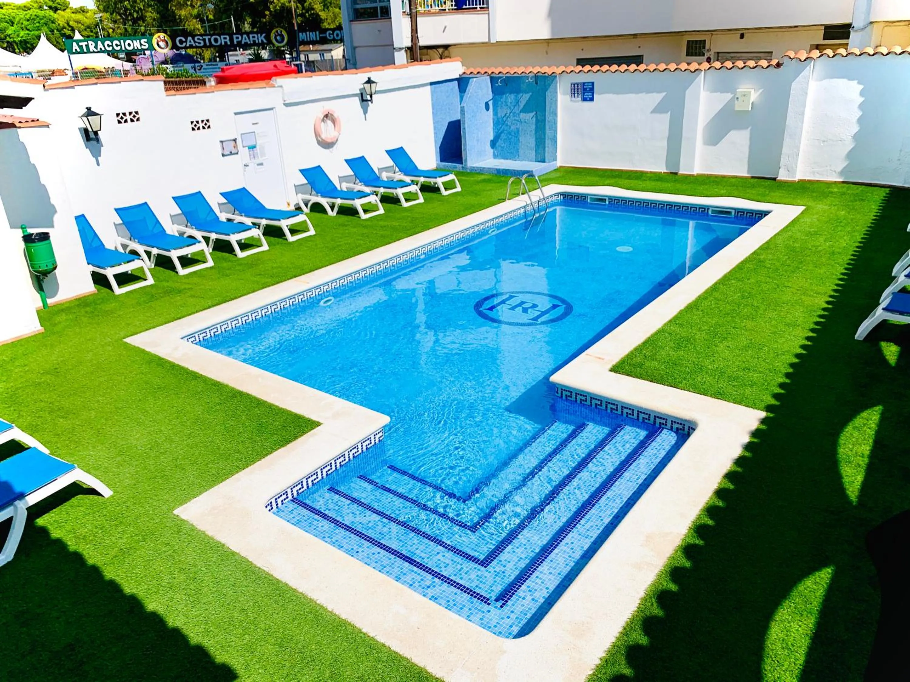 Swimming pool in Hotel Comarruga Platja