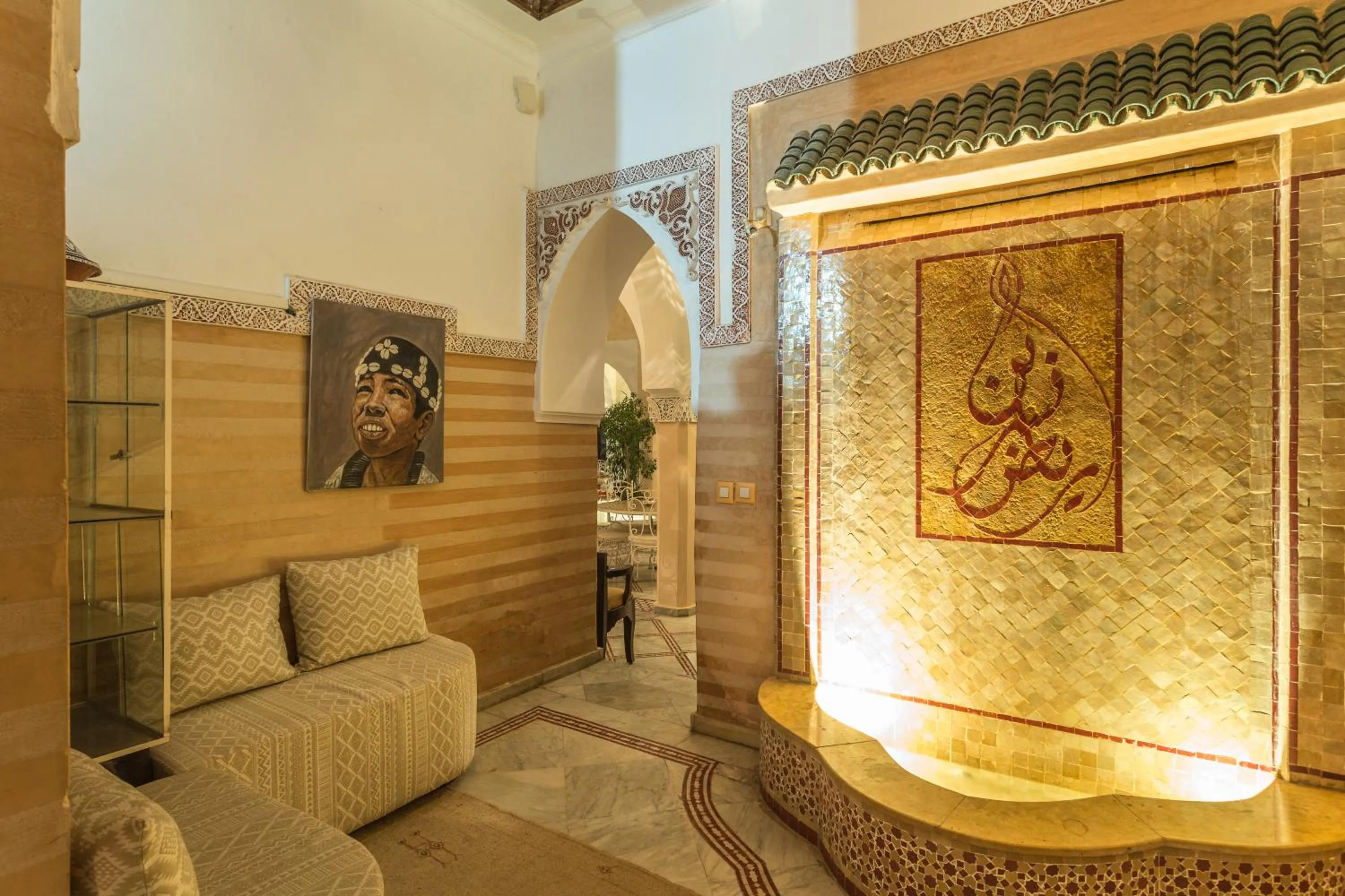 Facade/entrance in Riad Nasreen