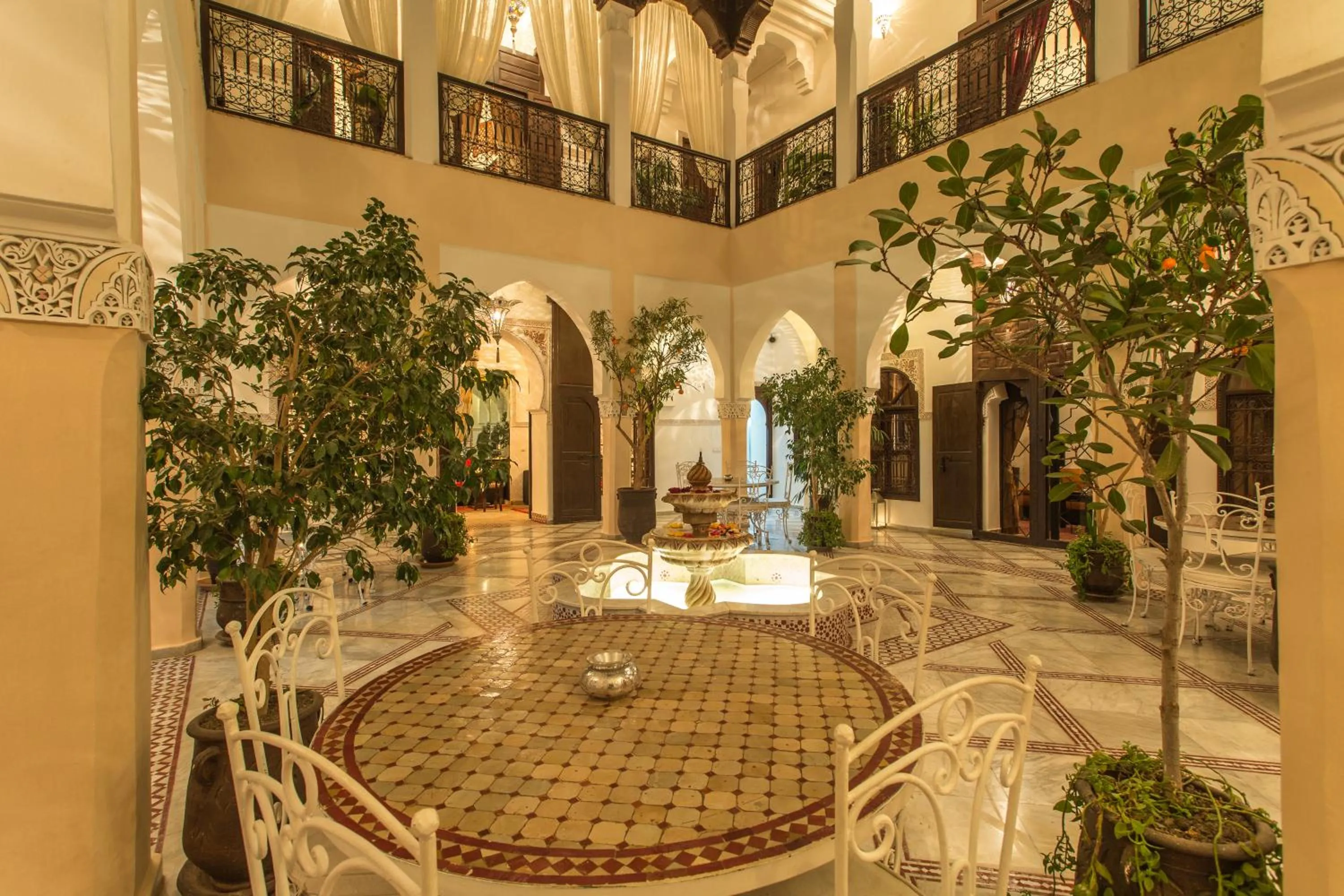 Patio in Riad Nasreen