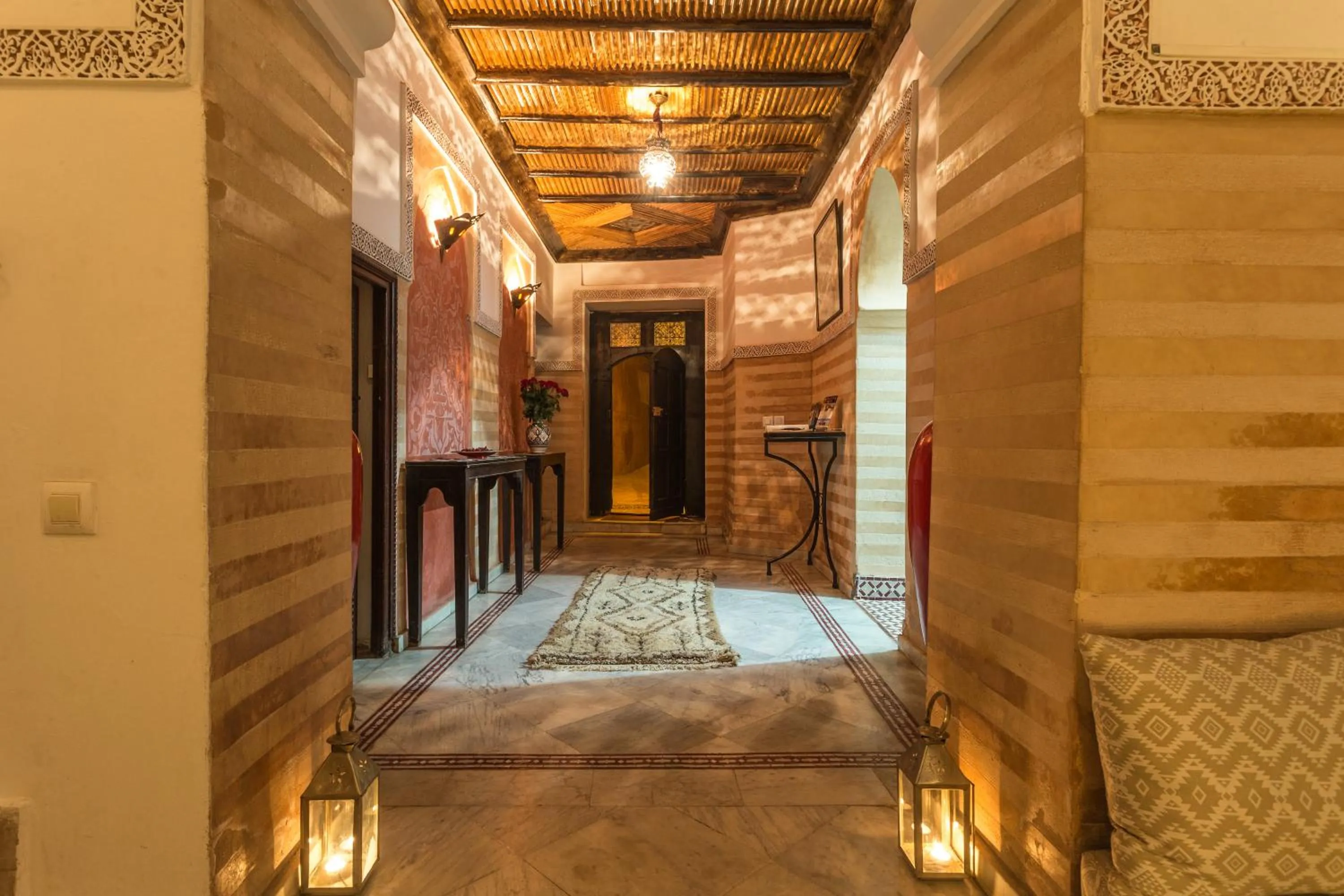 Lobby or reception in Riad Nasreen