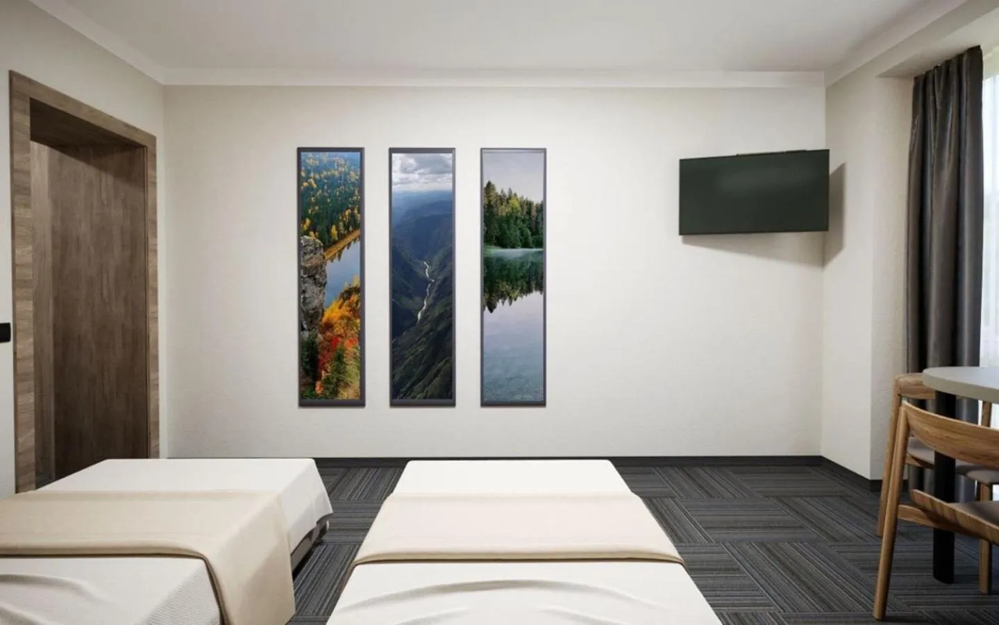 Bed in Drevny Grad Park-hotel