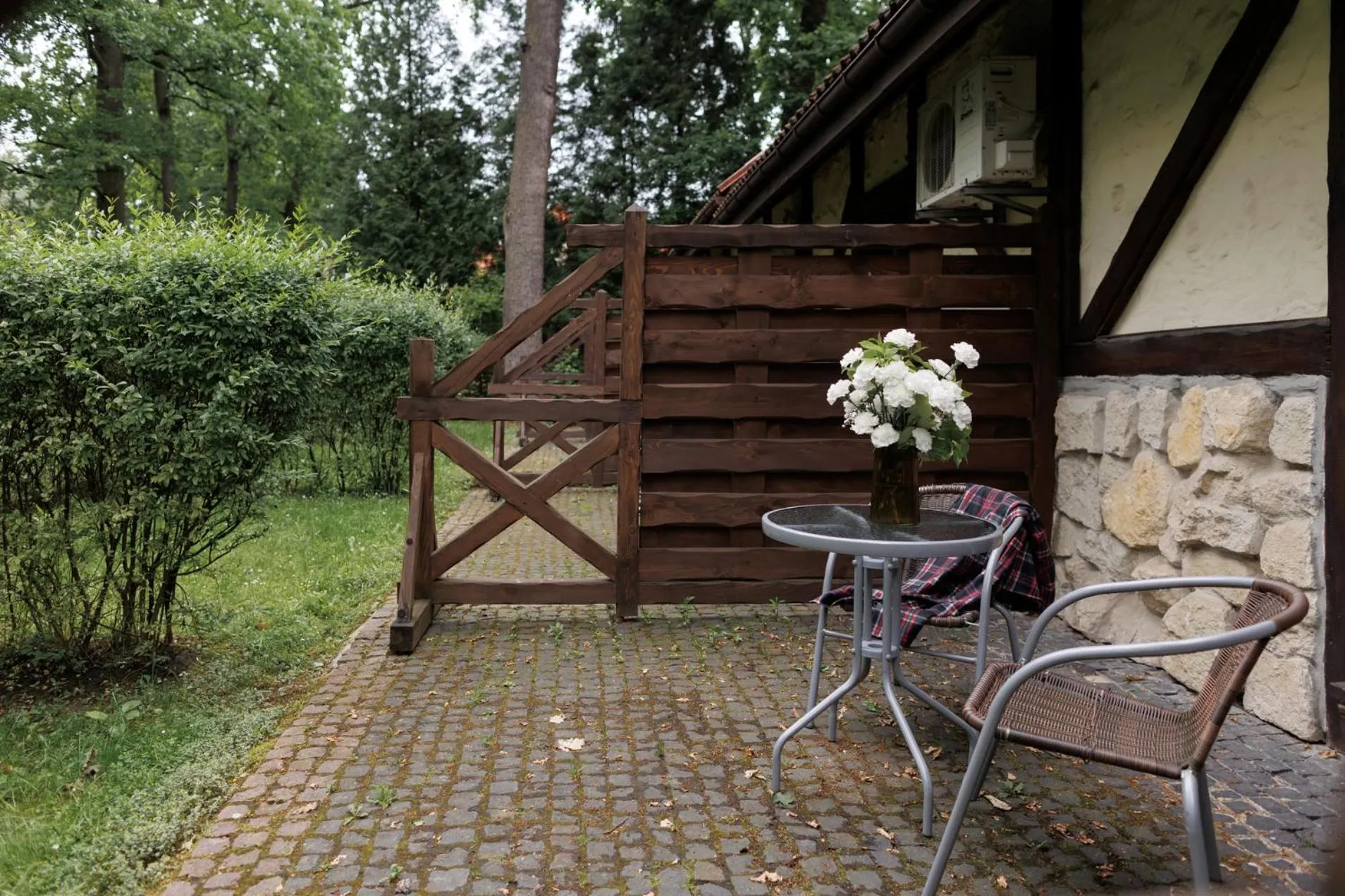 Patio in Drevny Grad Park-hotel