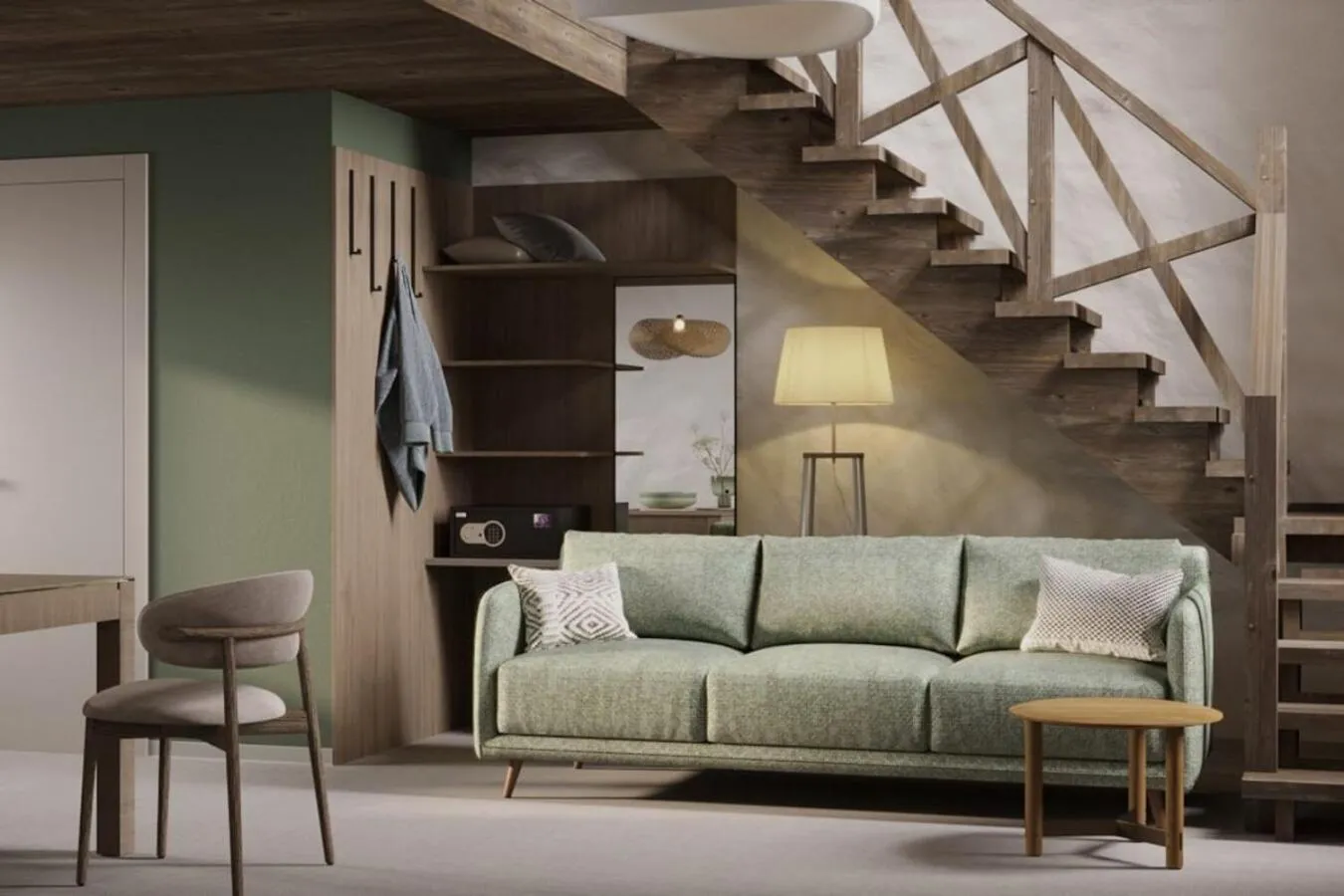 Living room in Drevny Grad Park-hotel