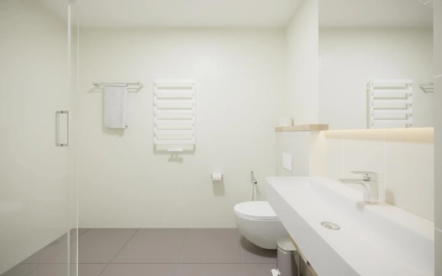 Shower in Drevny Grad Park-hotel