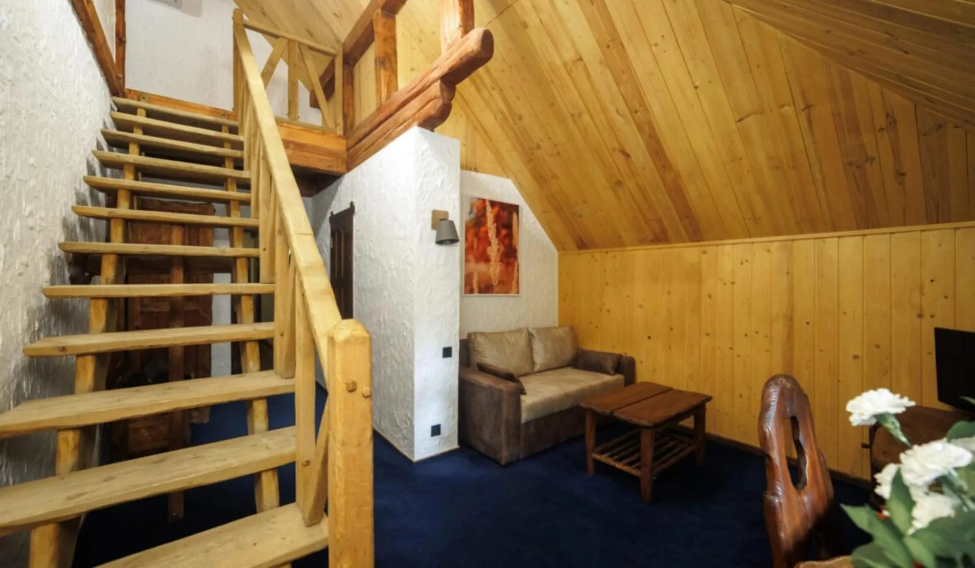 Living room in Drevny Grad Park-hotel