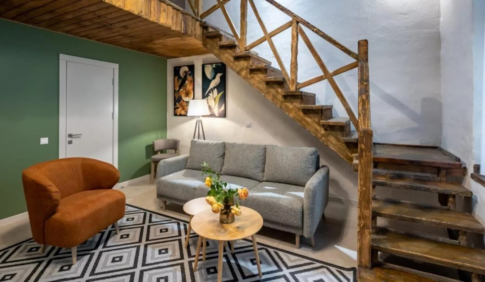 Living room in Drevny Grad Park-hotel