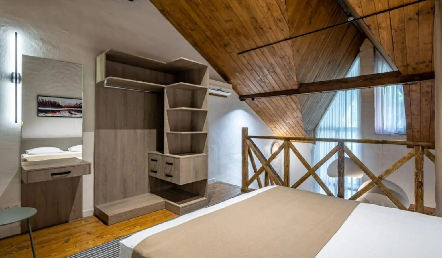 Bed in Drevny Grad Park-hotel