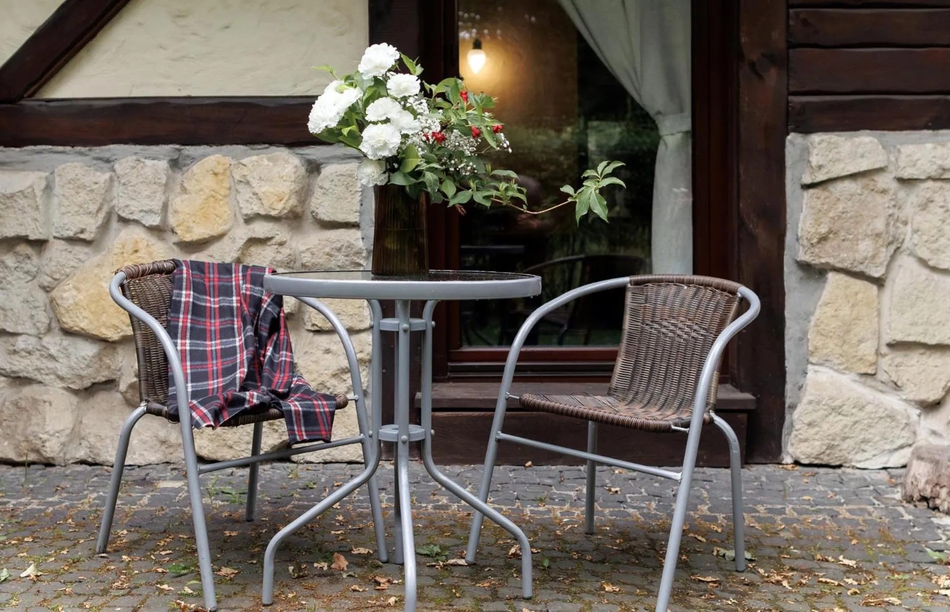 Patio in Drevny Grad Park-hotel