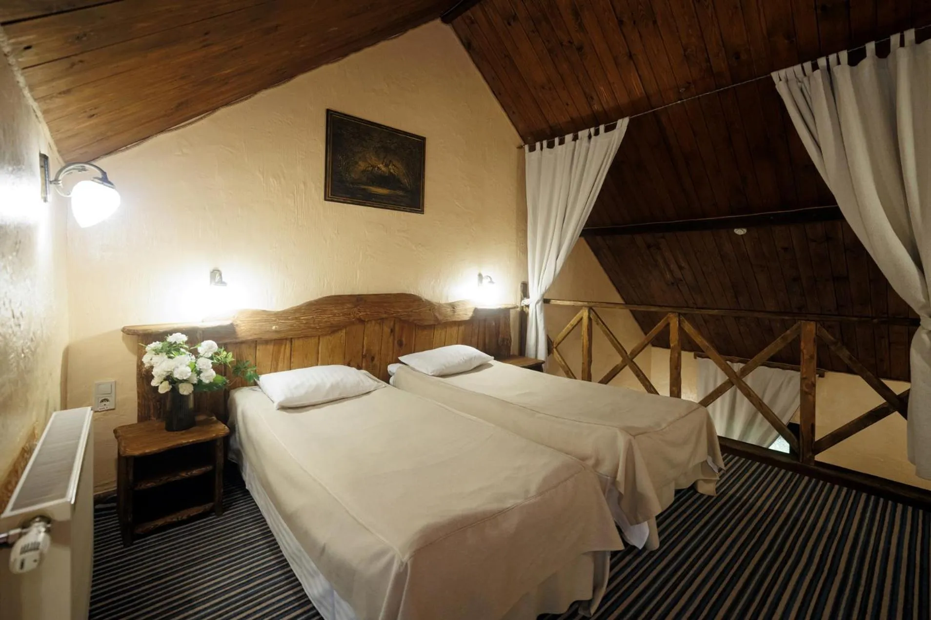 Bed in Drevny Grad Park-hotel