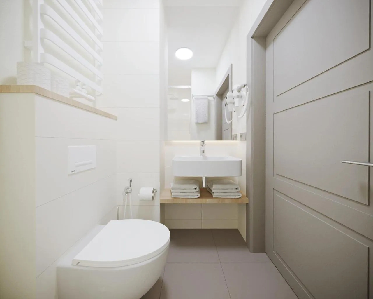 Toilet in Drevny Grad Park-hotel