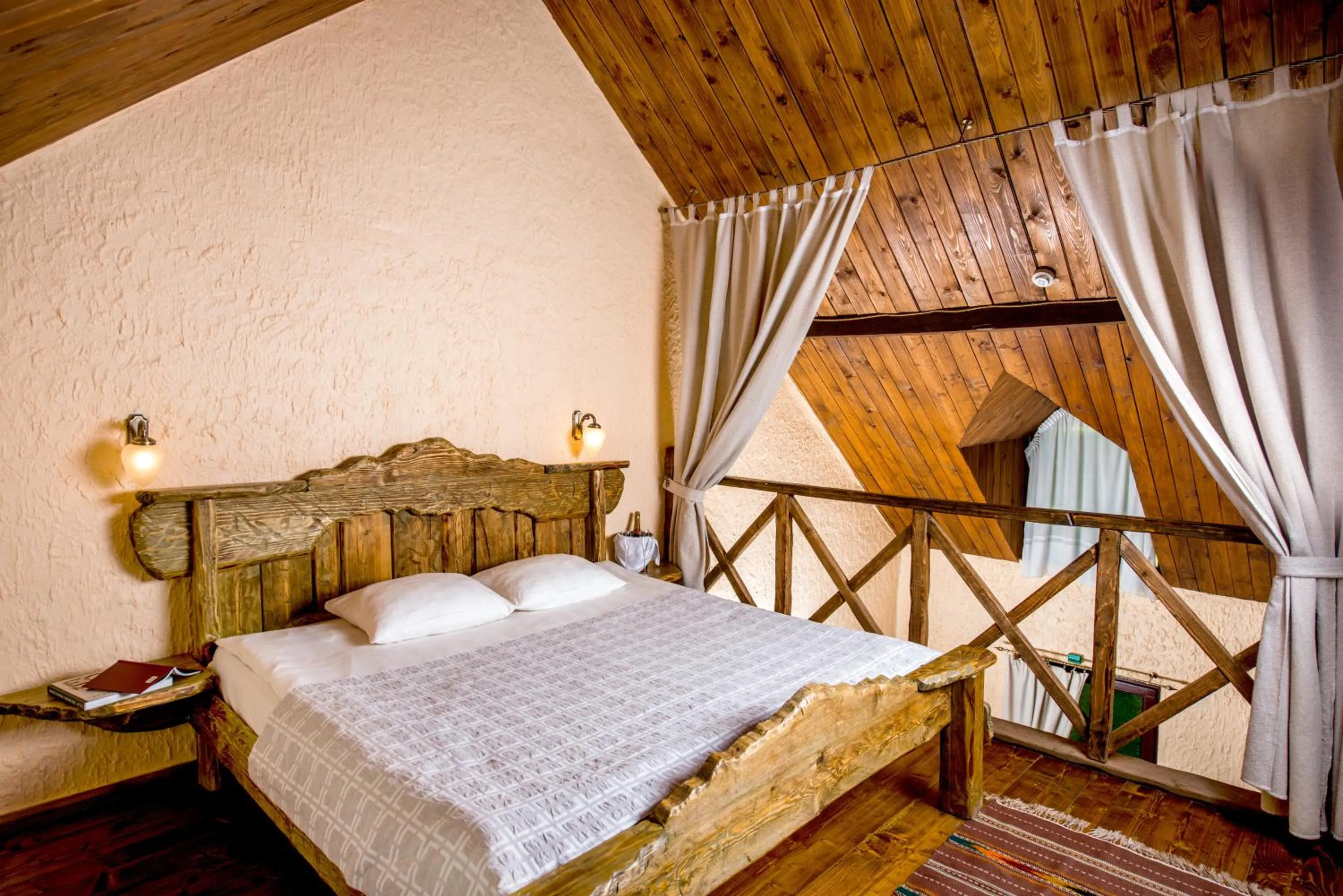 Bed in Drevny Grad Park-hotel