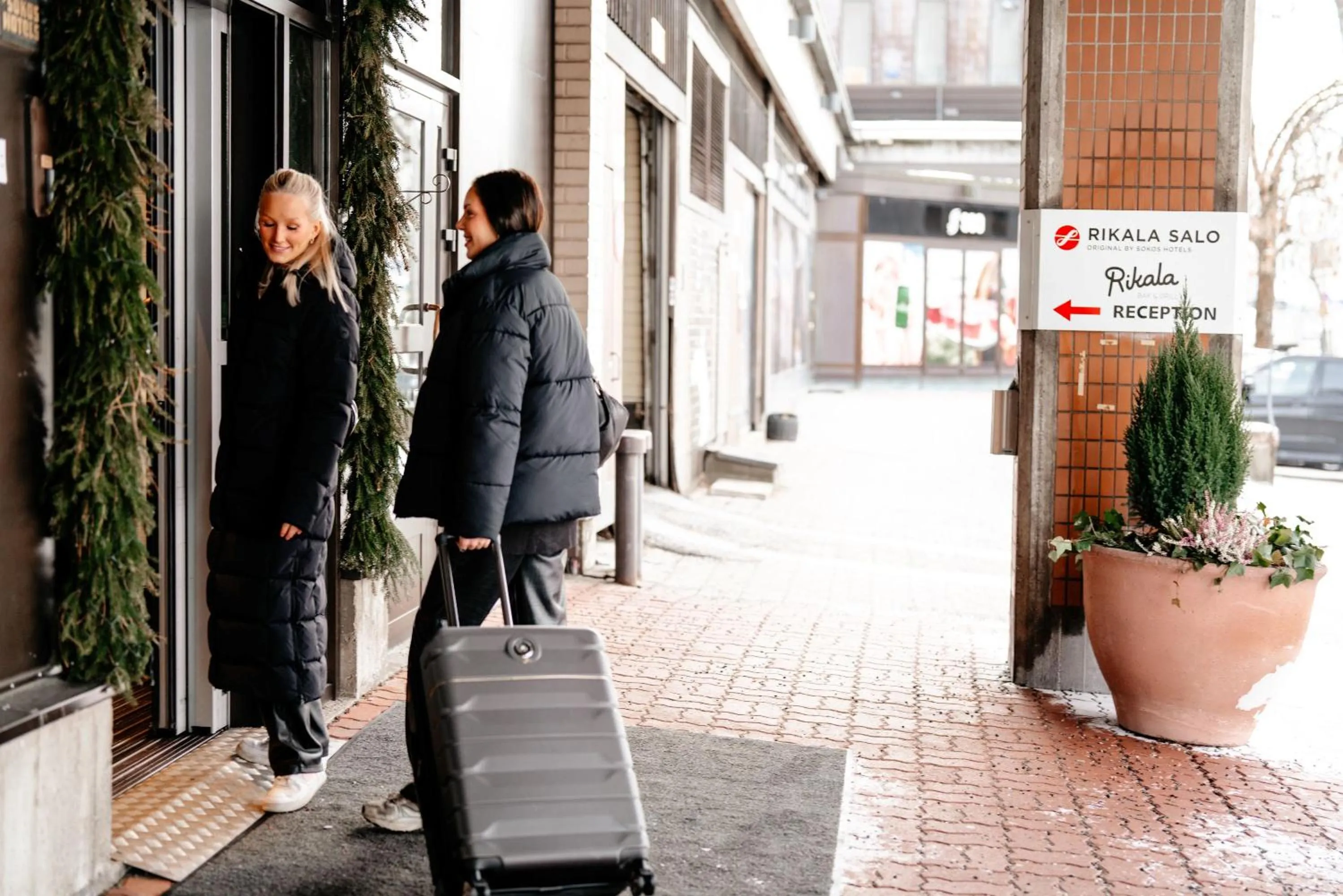 Facade/entrance in Original Sokos Hotel Rikala Salo