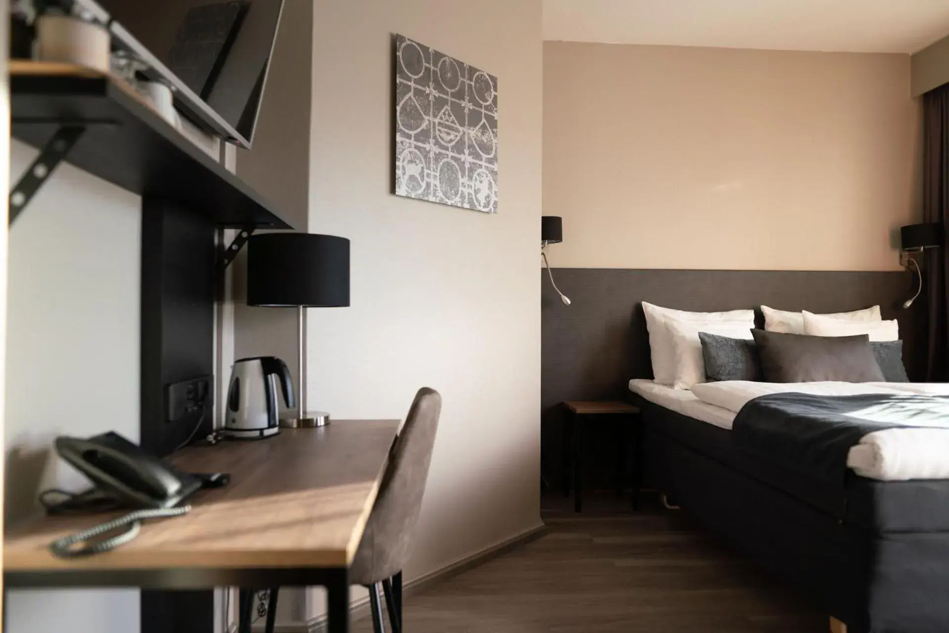 Bedroom, Bed in Original Sokos Hotel Rikala Salo Bedroom, Bed in Original Sokos Hotel Rikala Salo