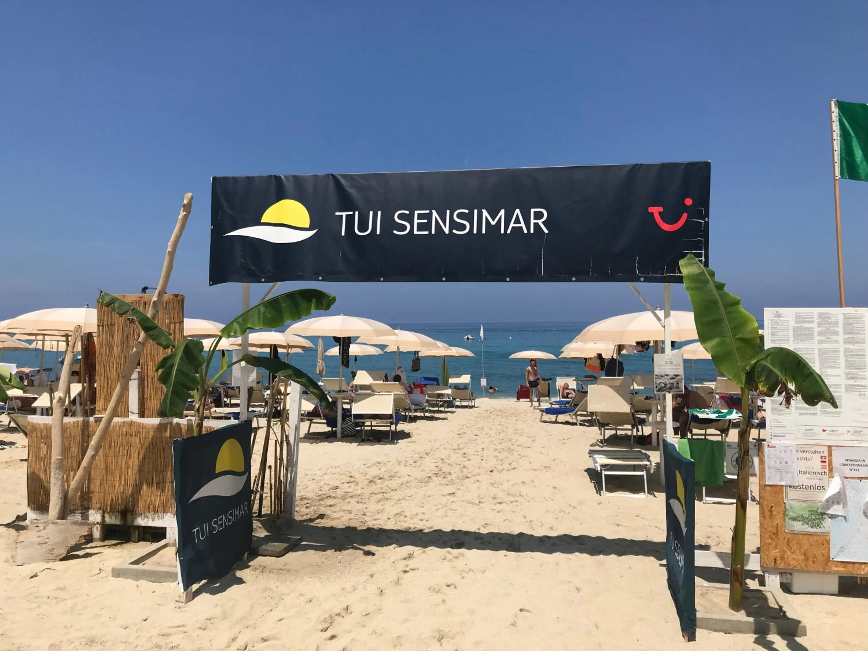 Beach in TUI BLUE Tropea