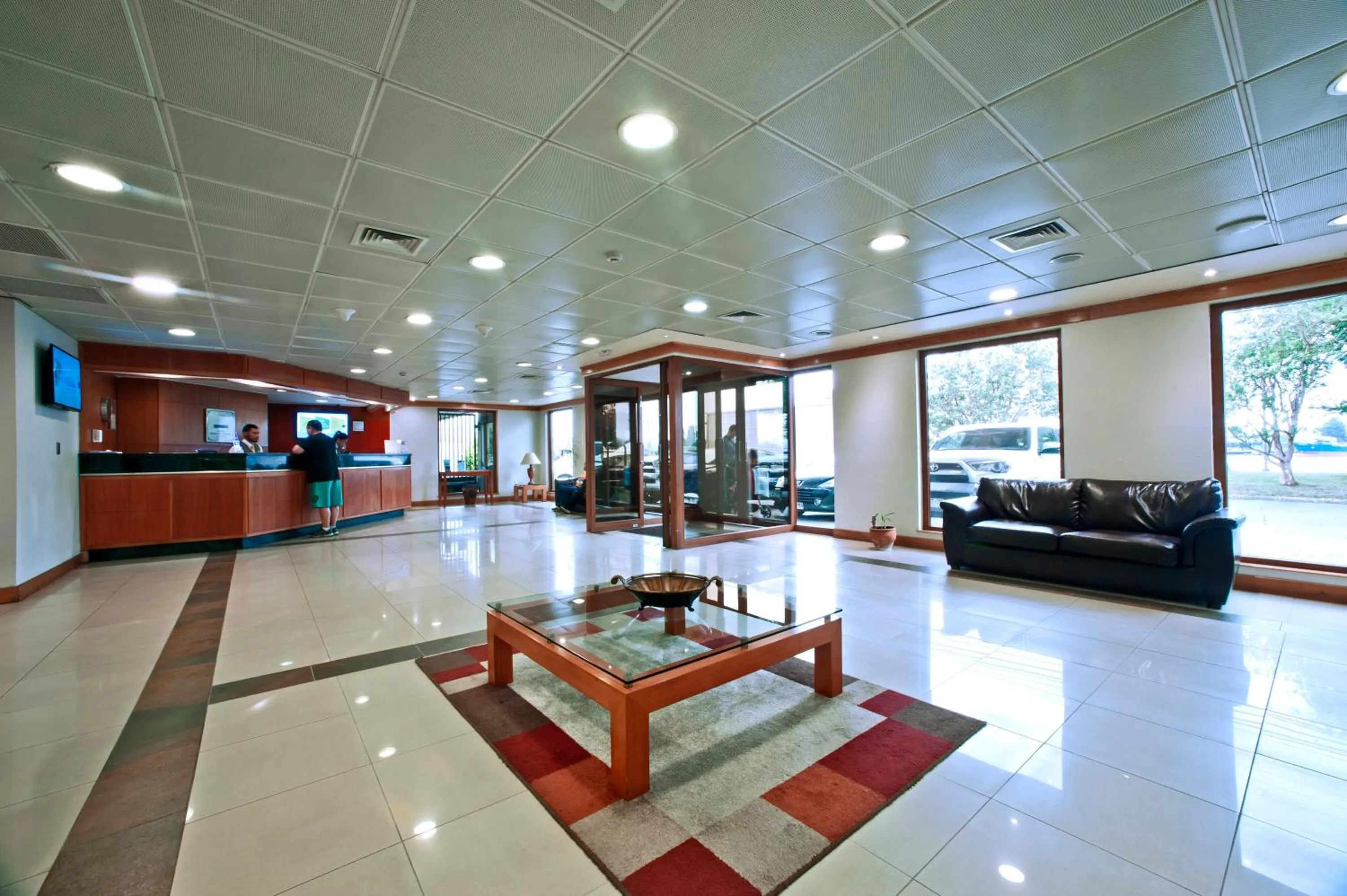 Lobby or reception in Hotel Diego de Almagro Valdivia