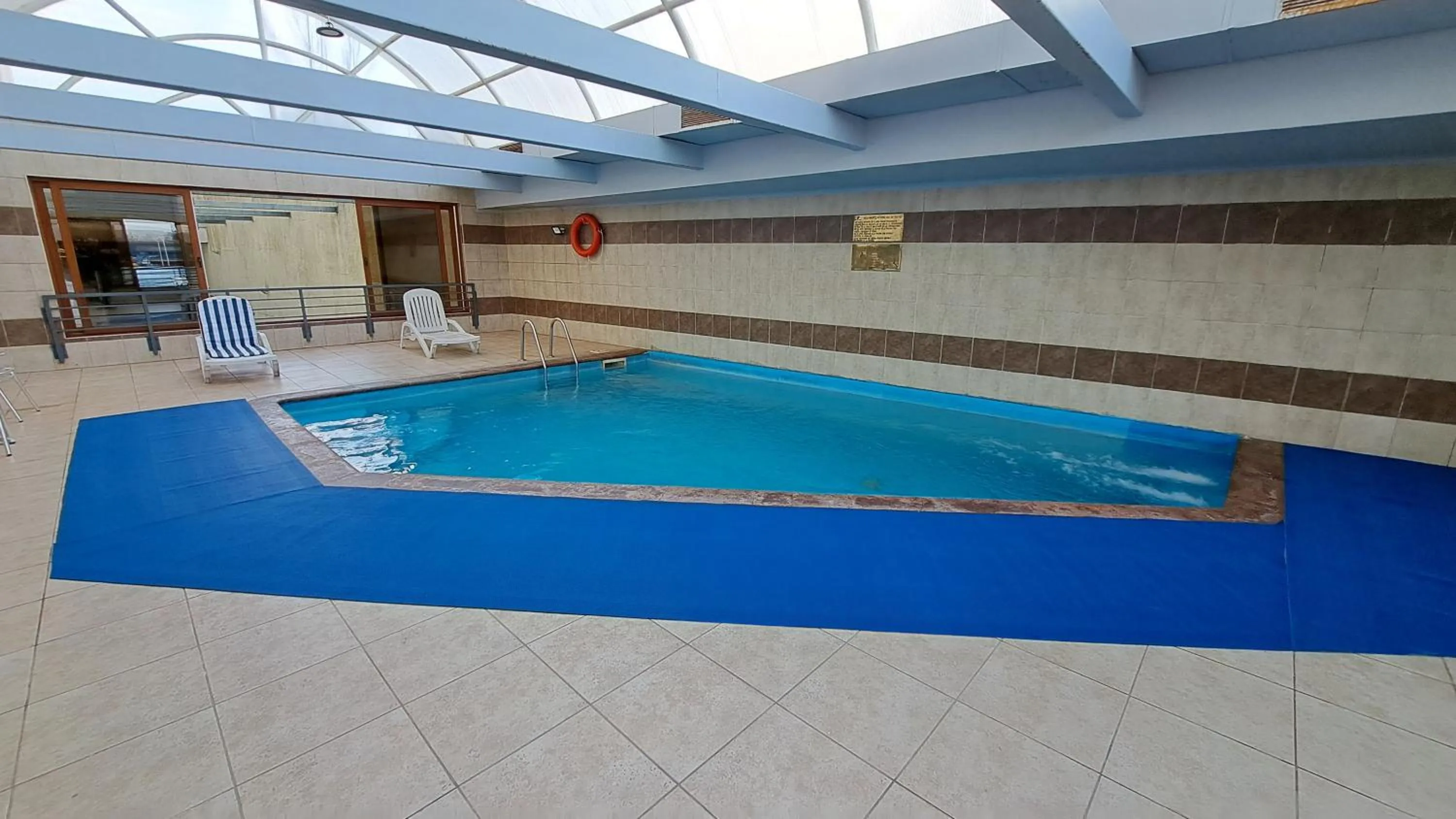 Pool view in Hotel Diego de Almagro Valdivia