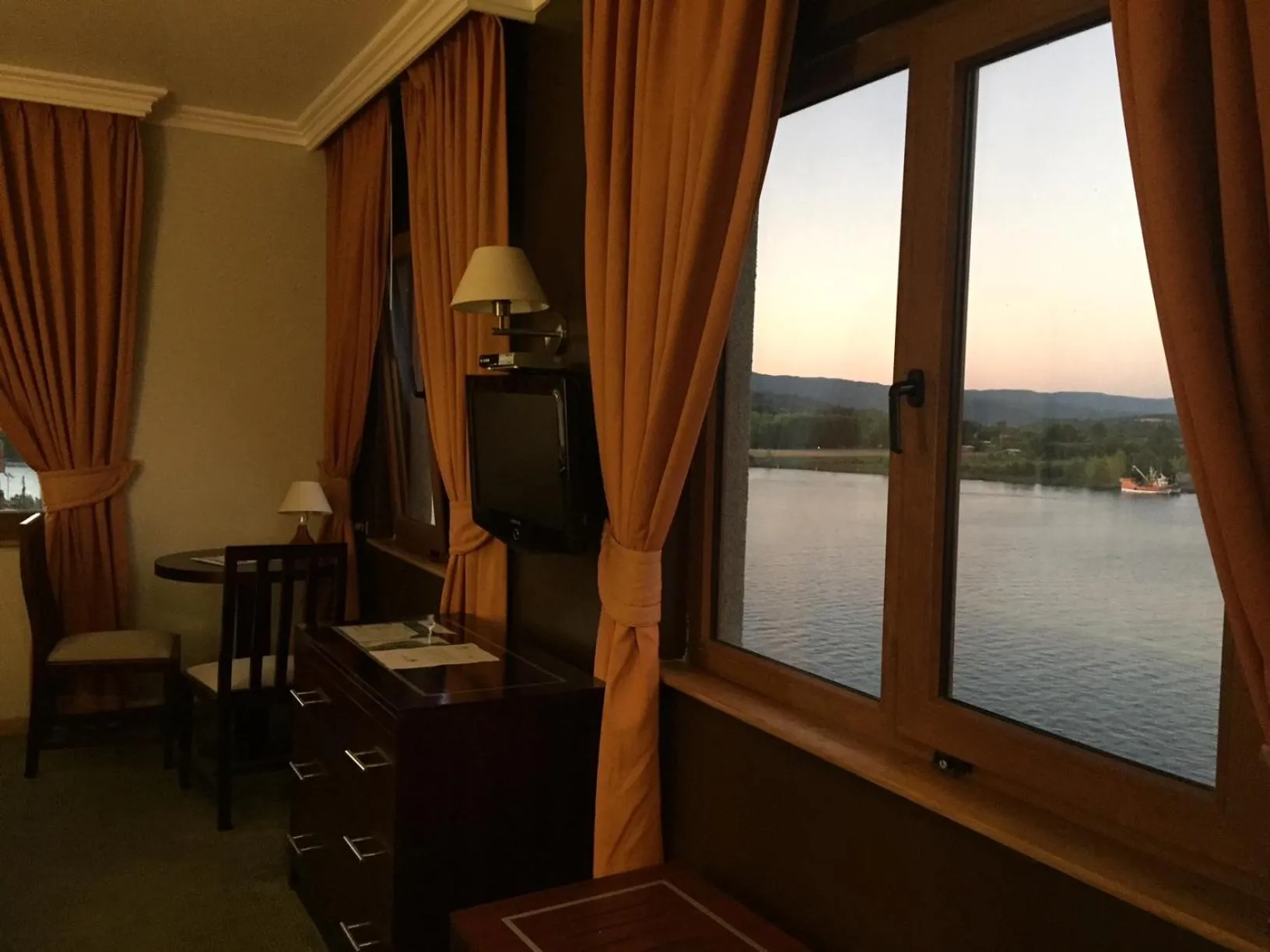 River view in Hotel Diego de Almagro Valdivia