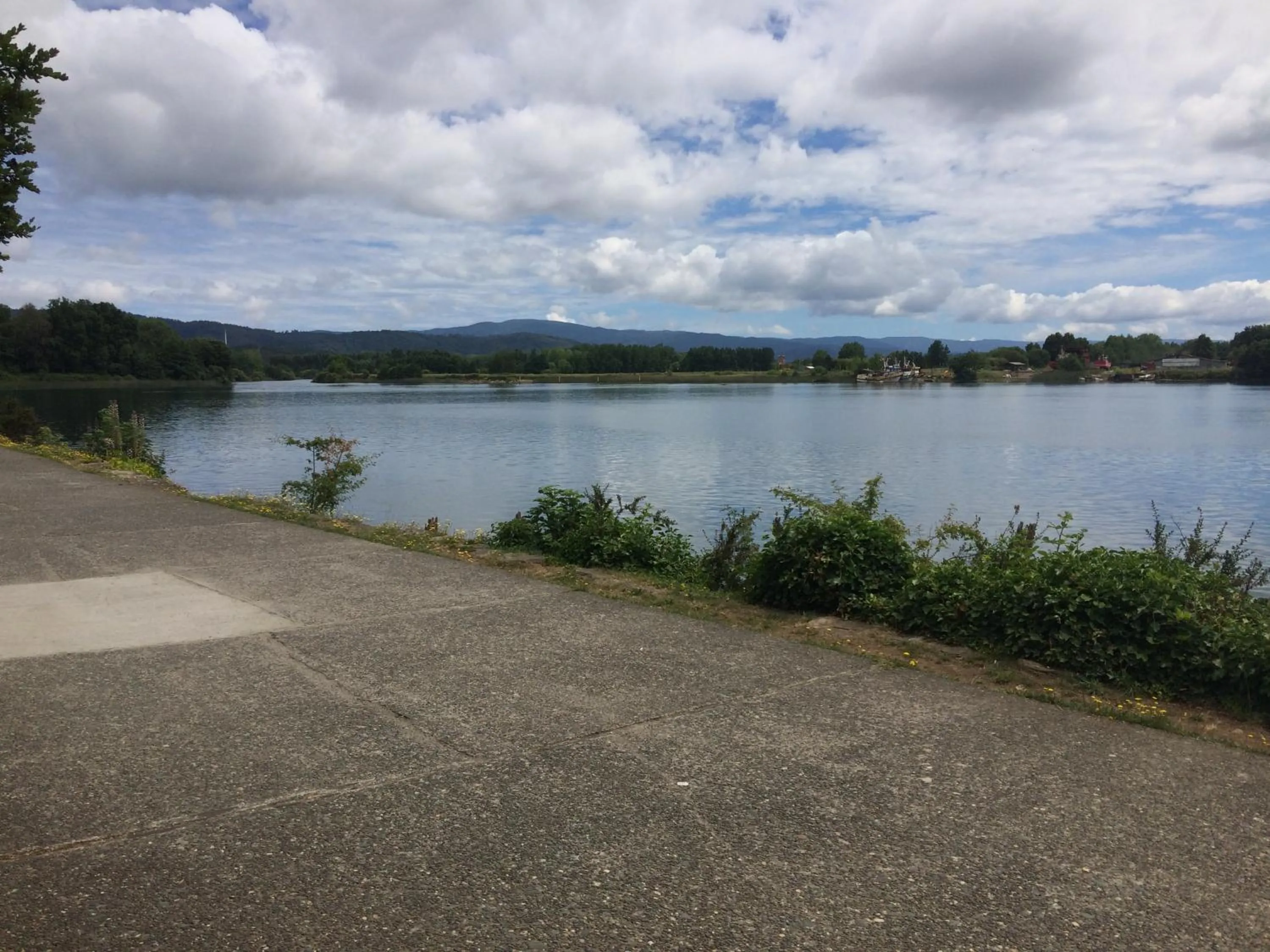 Lake view in Hotel Diego de Almagro Valdivia