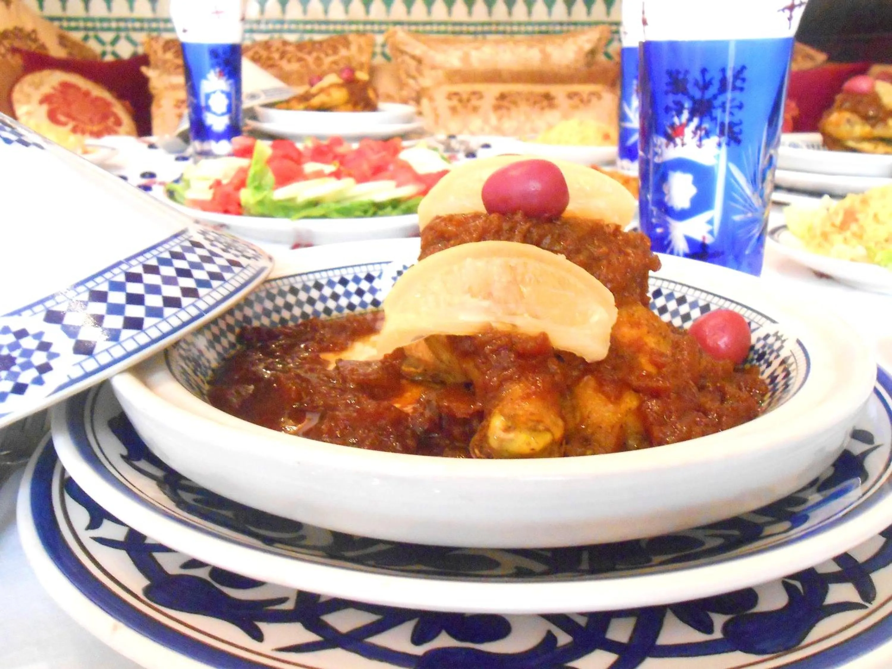 Food close-up in Riad-Boutique Borj Dhab Fez