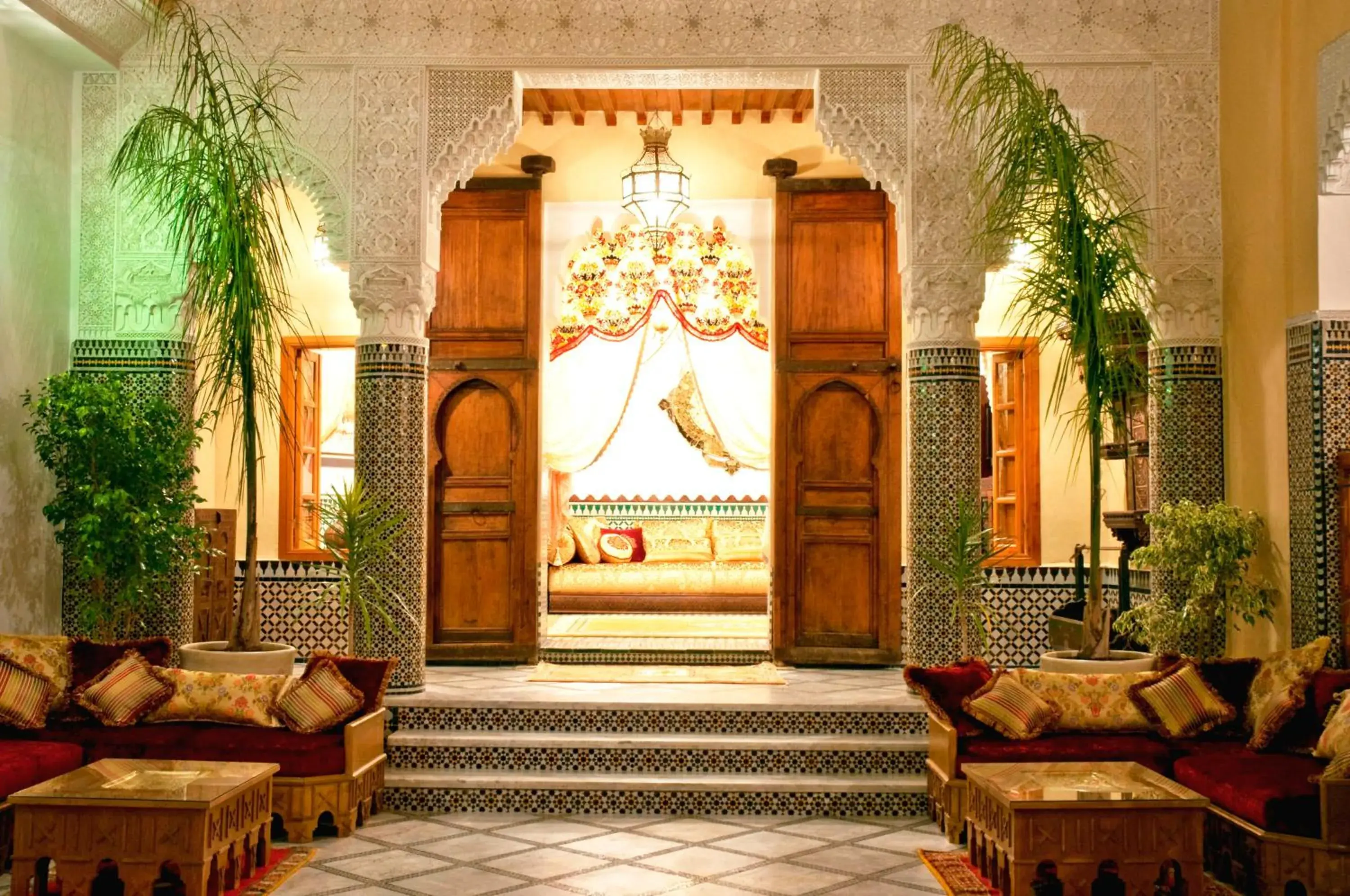 Lobby or reception in Riad-Boutique Borj Dhab Fez Lobby or reception in Riad-Boutique Borj Dhab Fez