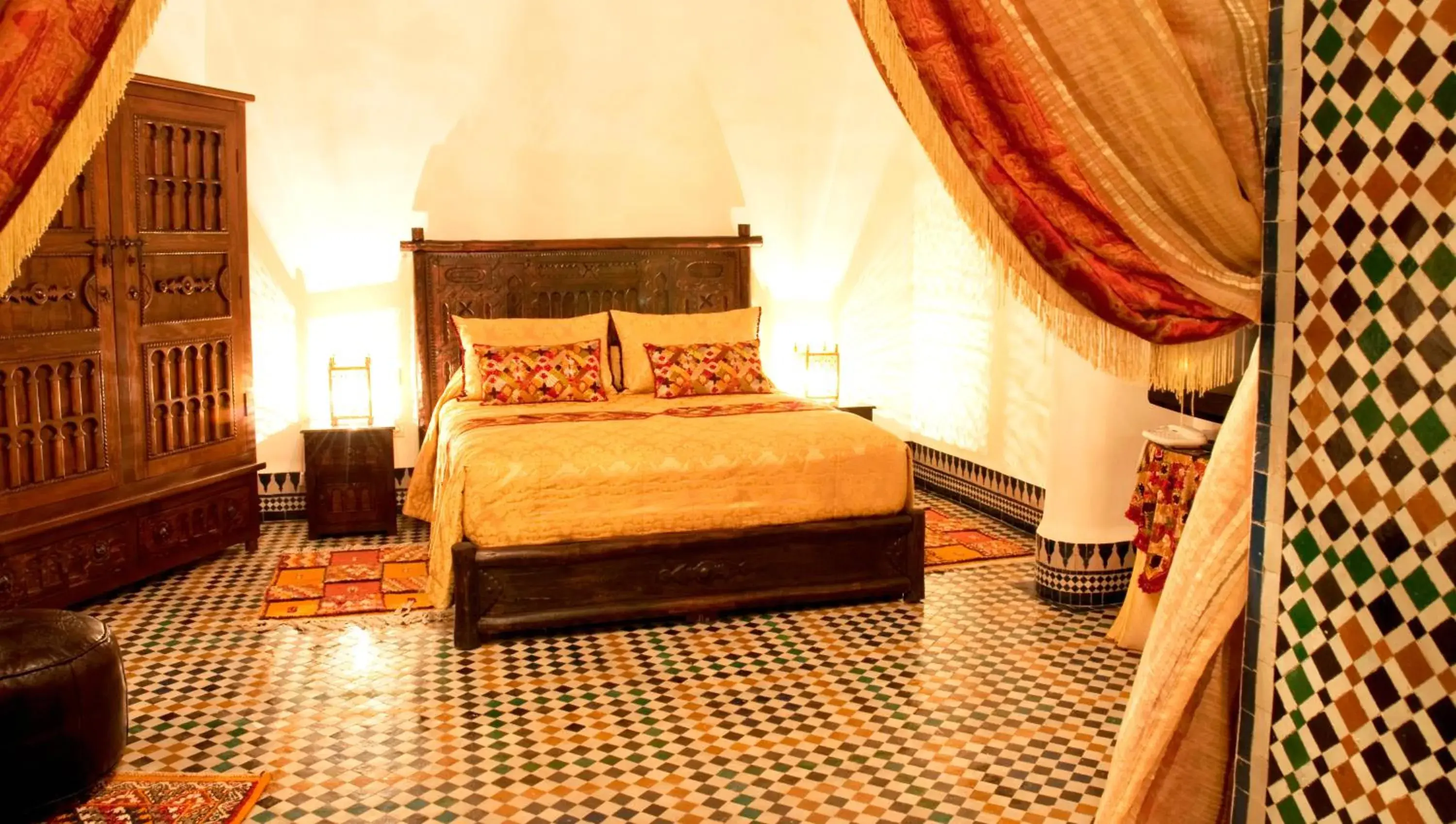Bedroom, Bed in Riad-Boutique Borj Dhab Fez Bedroom, Bed in Riad-Boutique Borj Dhab Fez