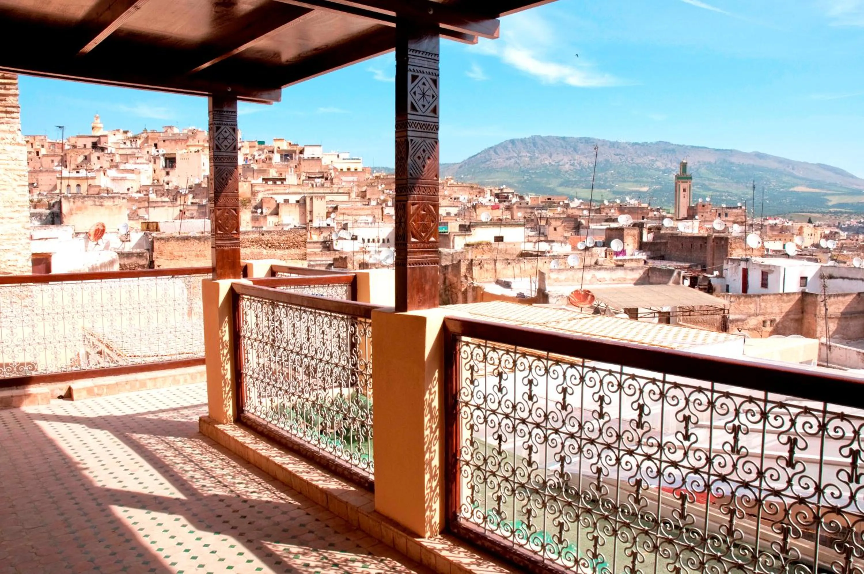 Patio in Riad-Boutique Borj Dhab Fez