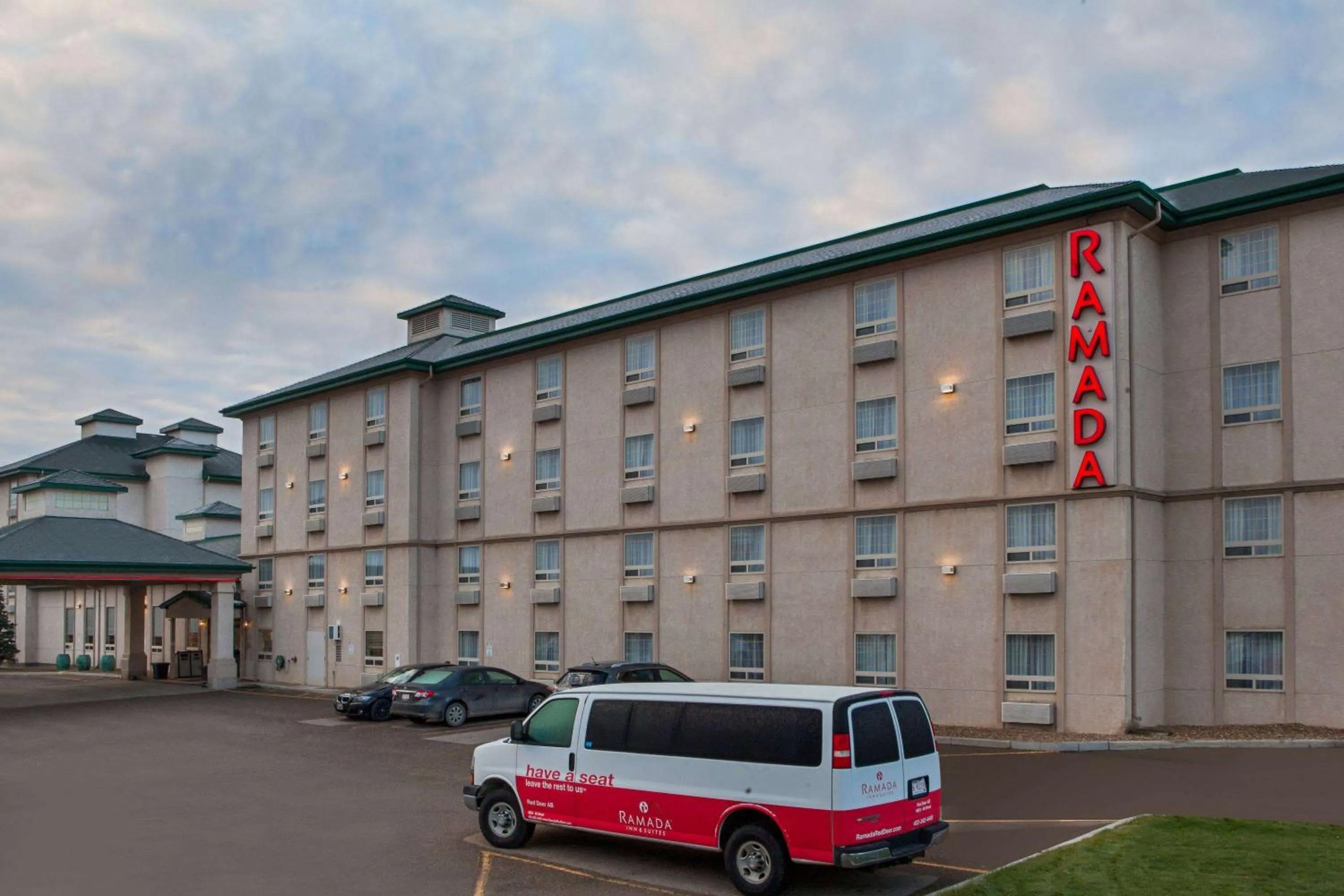 Property building in Ramada by Wyndham Red Deer Hotel & Suites