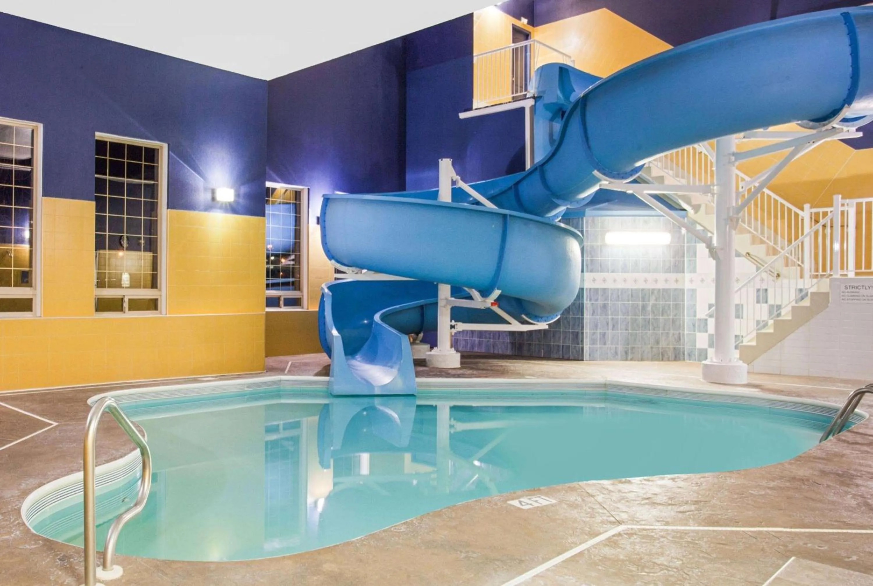 Pool view in Ramada by Wyndham Red Deer Hotel & Suites