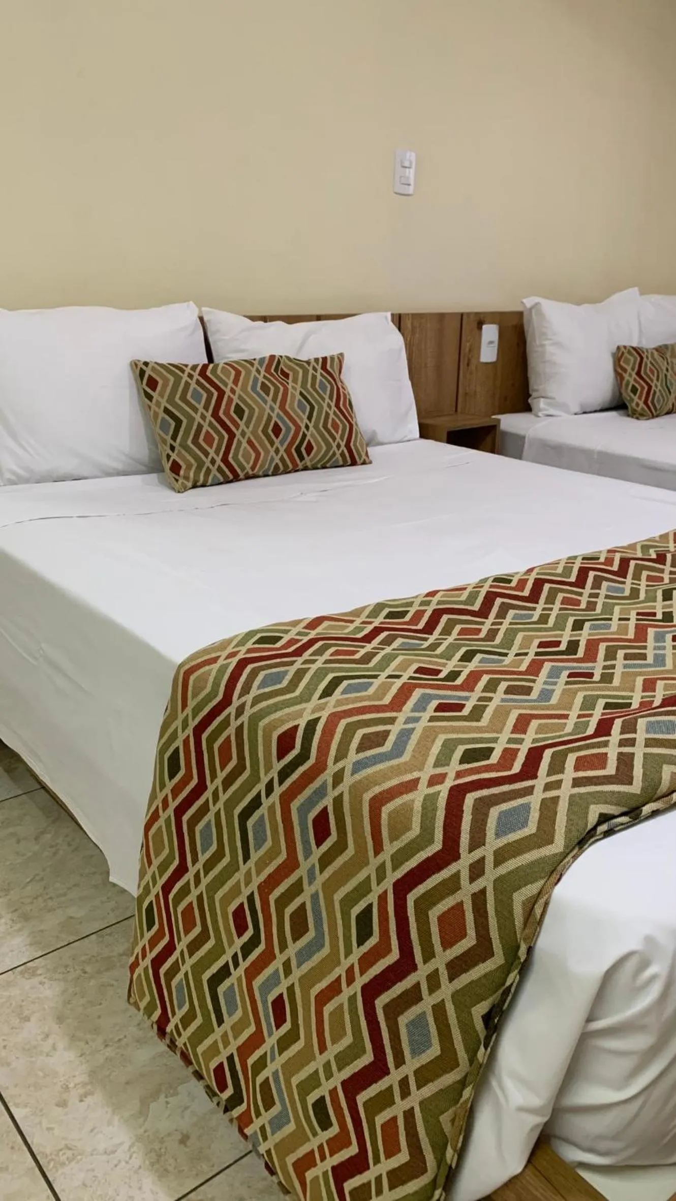 Bed in Infinity Hotel