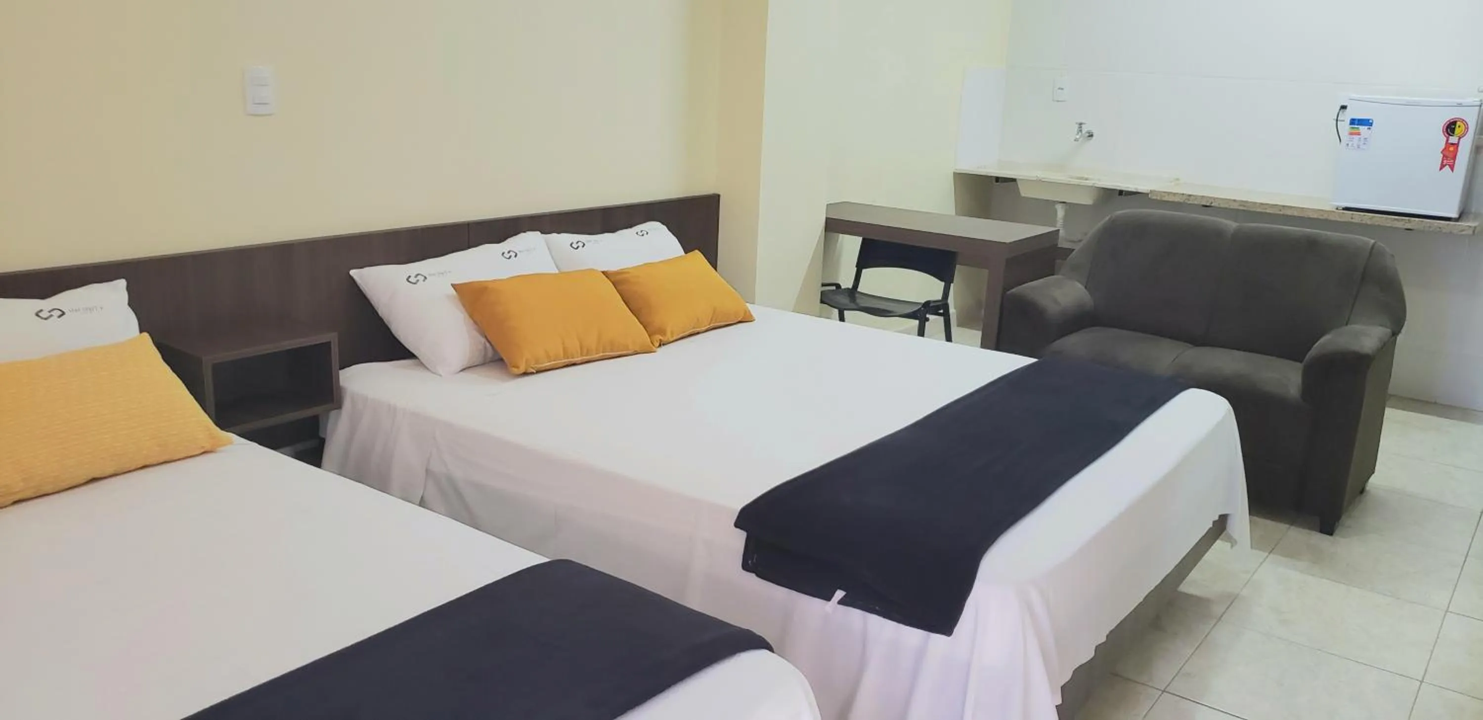 Bed in Infinity Hotel