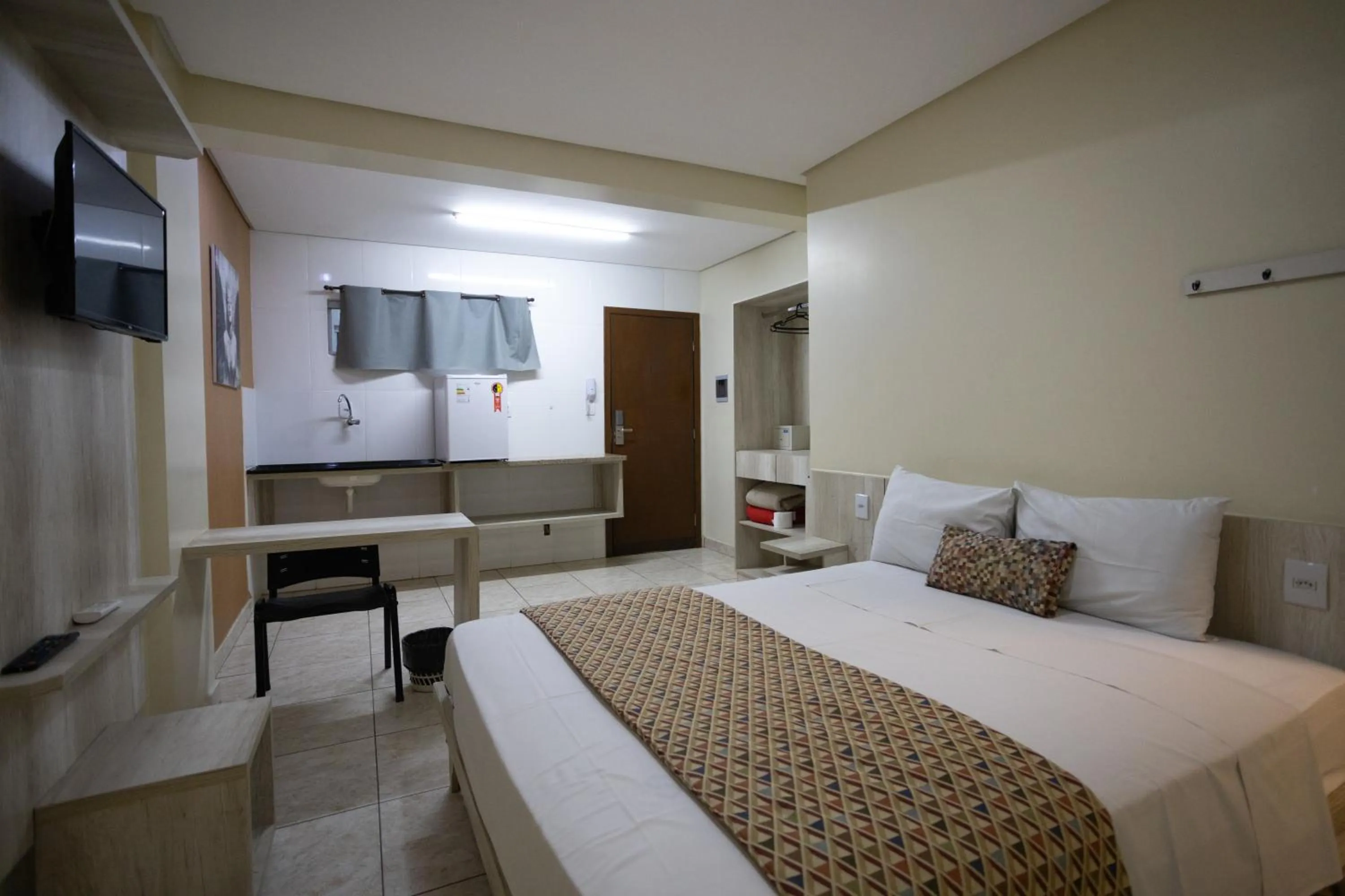 Bed in Infinity Hotel