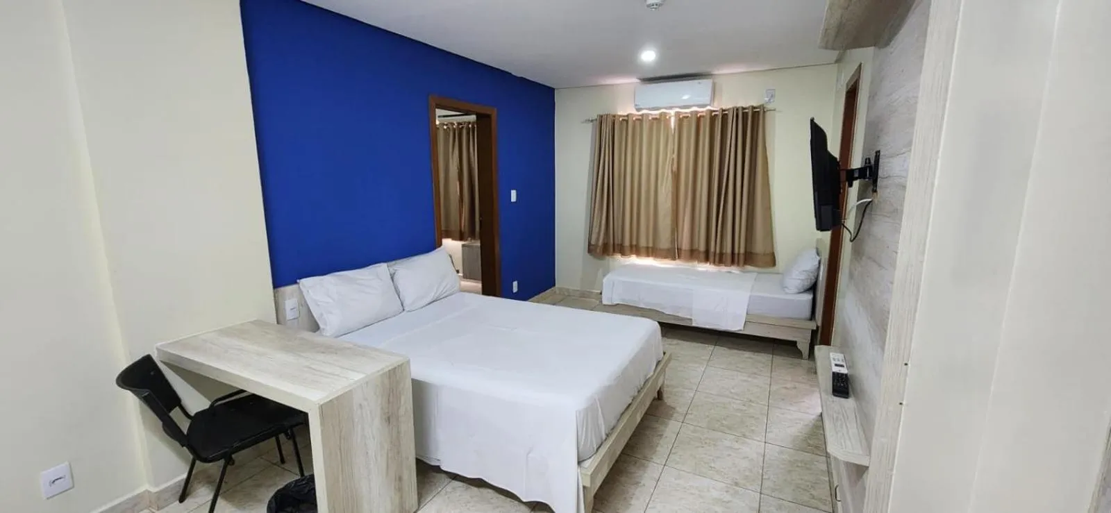 Bed in Infinity Hotel