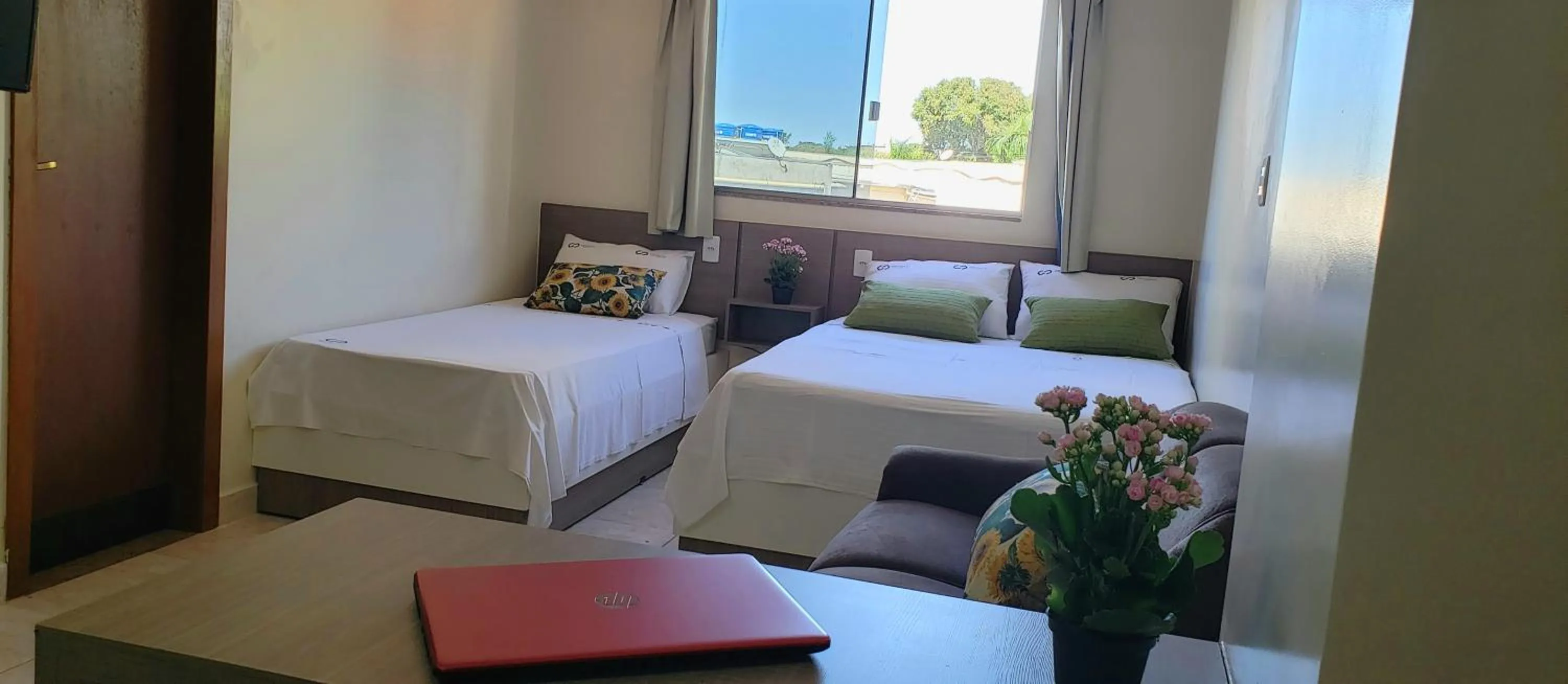 Bed in Infinity Hotel