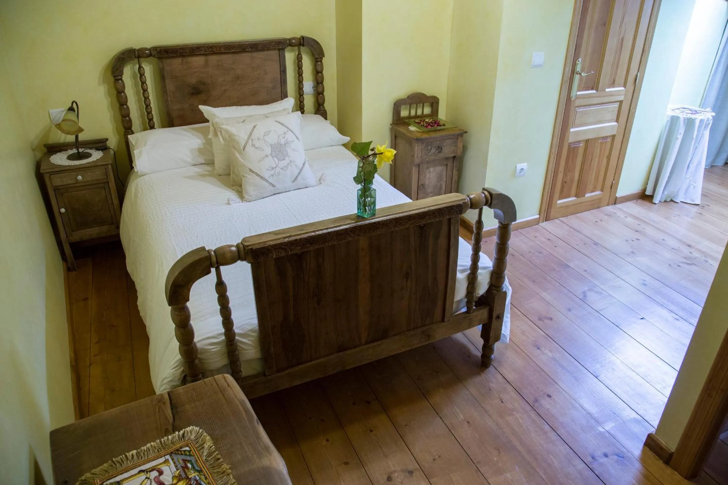 Toilet, Bed in La Casina de Terobe