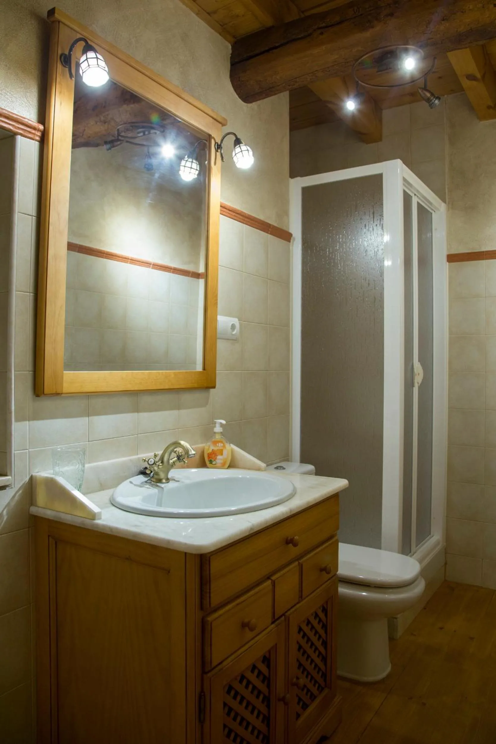 Bathroom in La Casina de Terobe