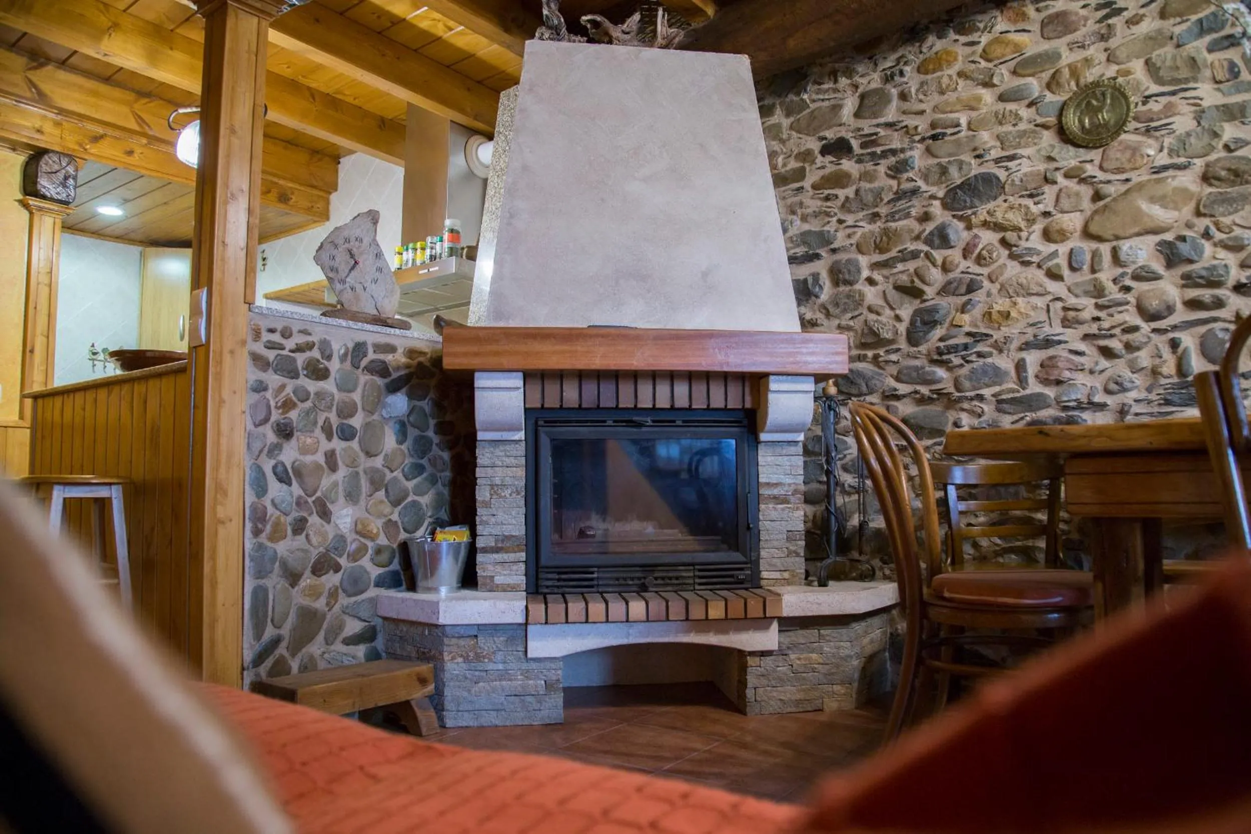 Kitchen or kitchenette in La Casina de Terobe
