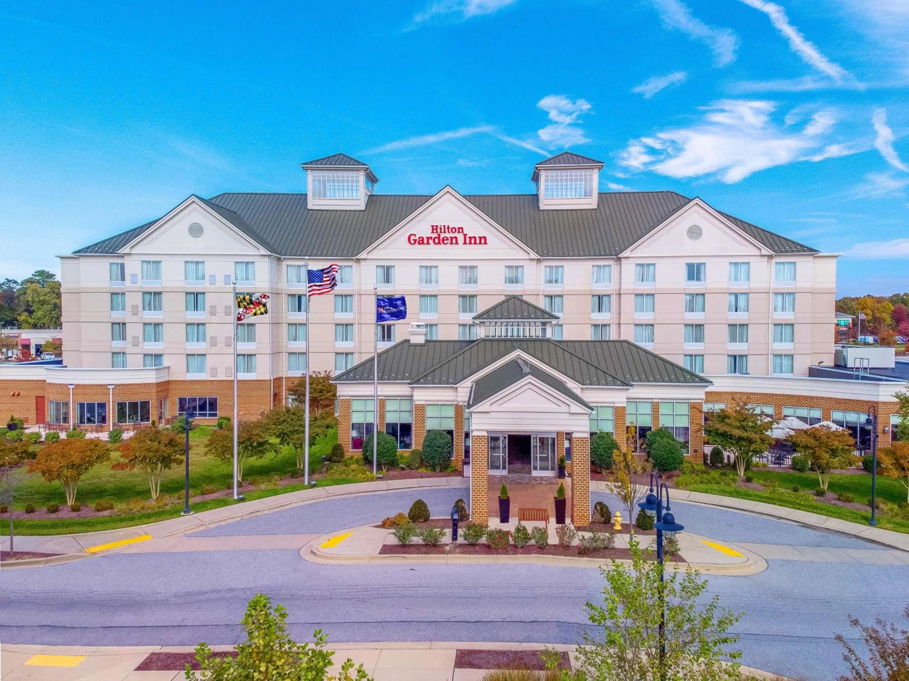 Property building in Hilton Garden Inn Waldorf