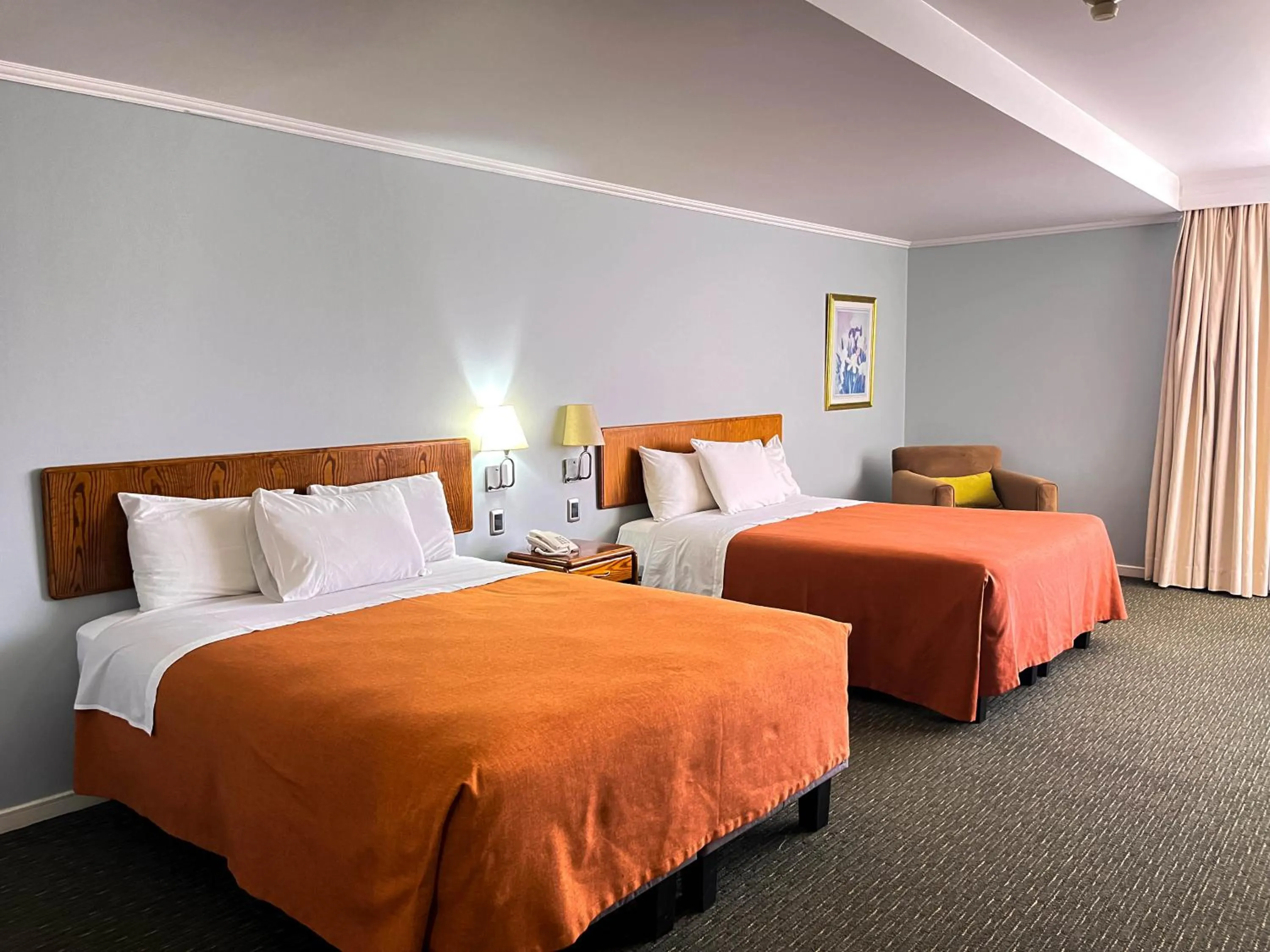 Bed in Hotel Diego de Almagro Concepción