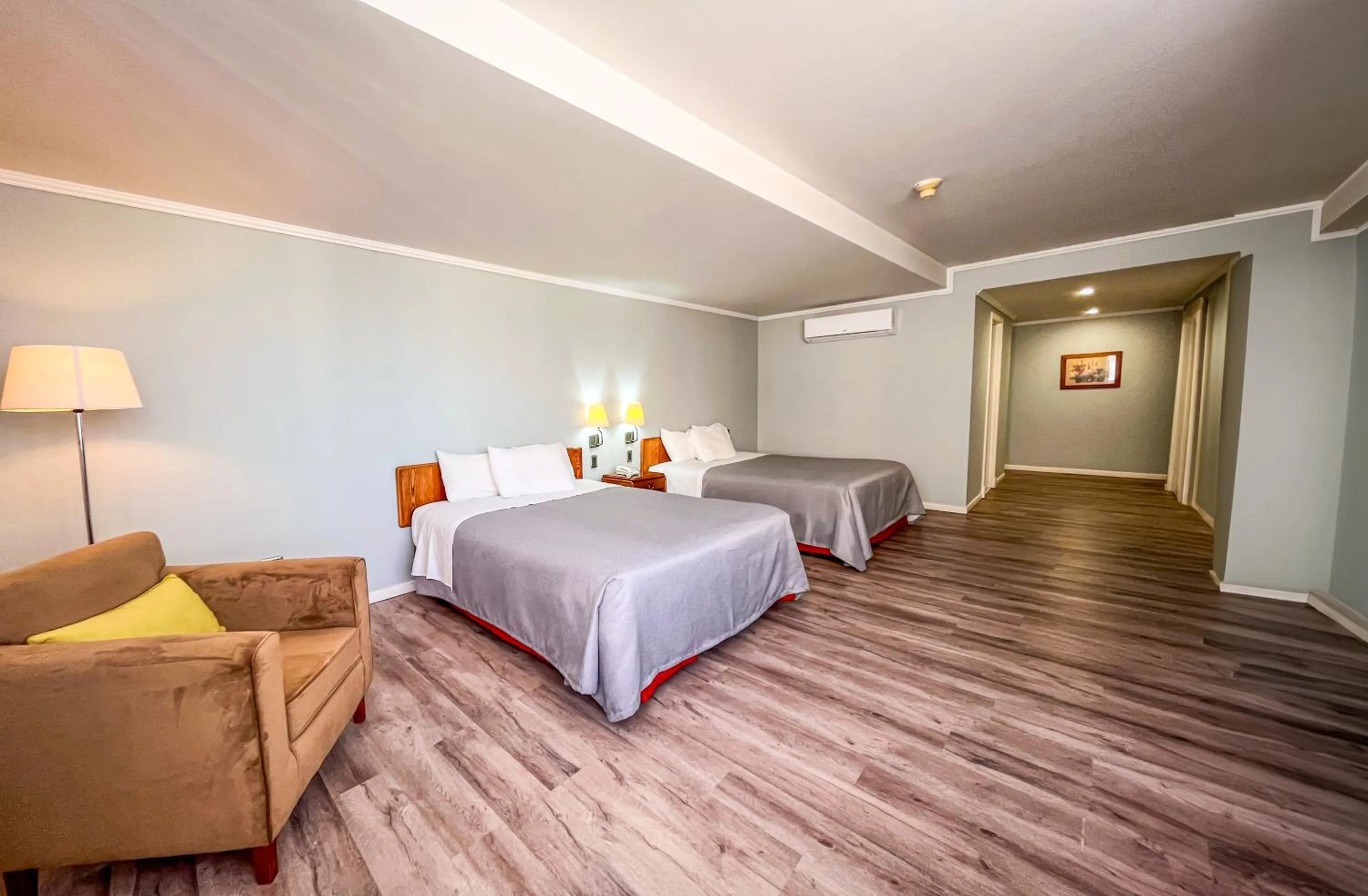 Bed in Hotel Diego de Almagro Concepción