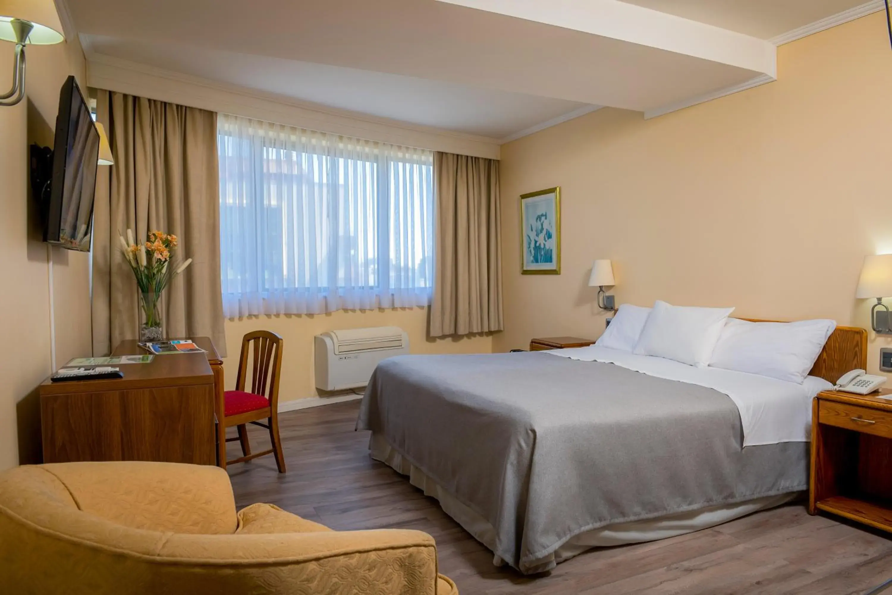 Bed in Hotel Diego de Almagro Concepción Bed in Hotel Diego de Almagro Concepción