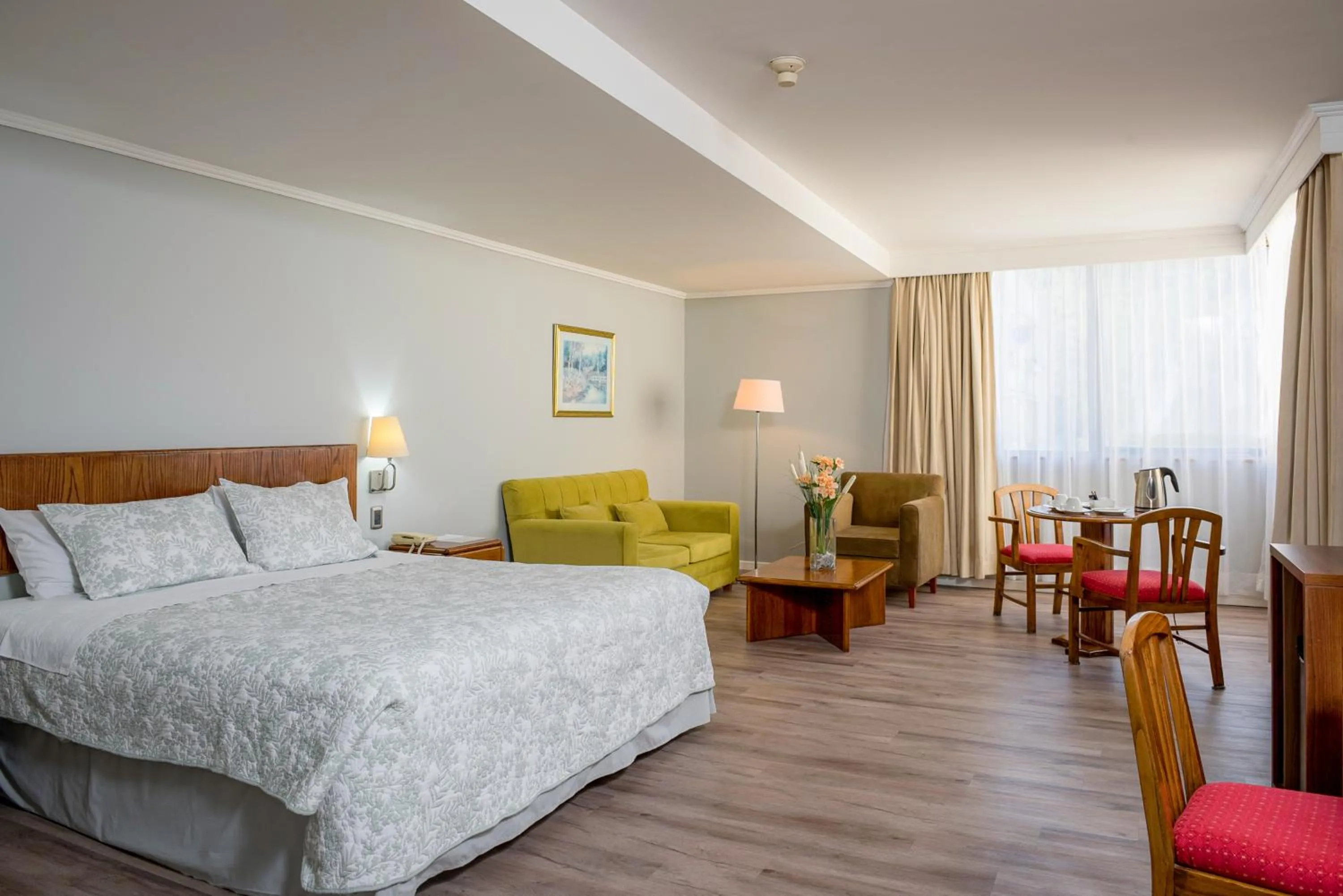 Bed in Hotel Diego de Almagro Concepción